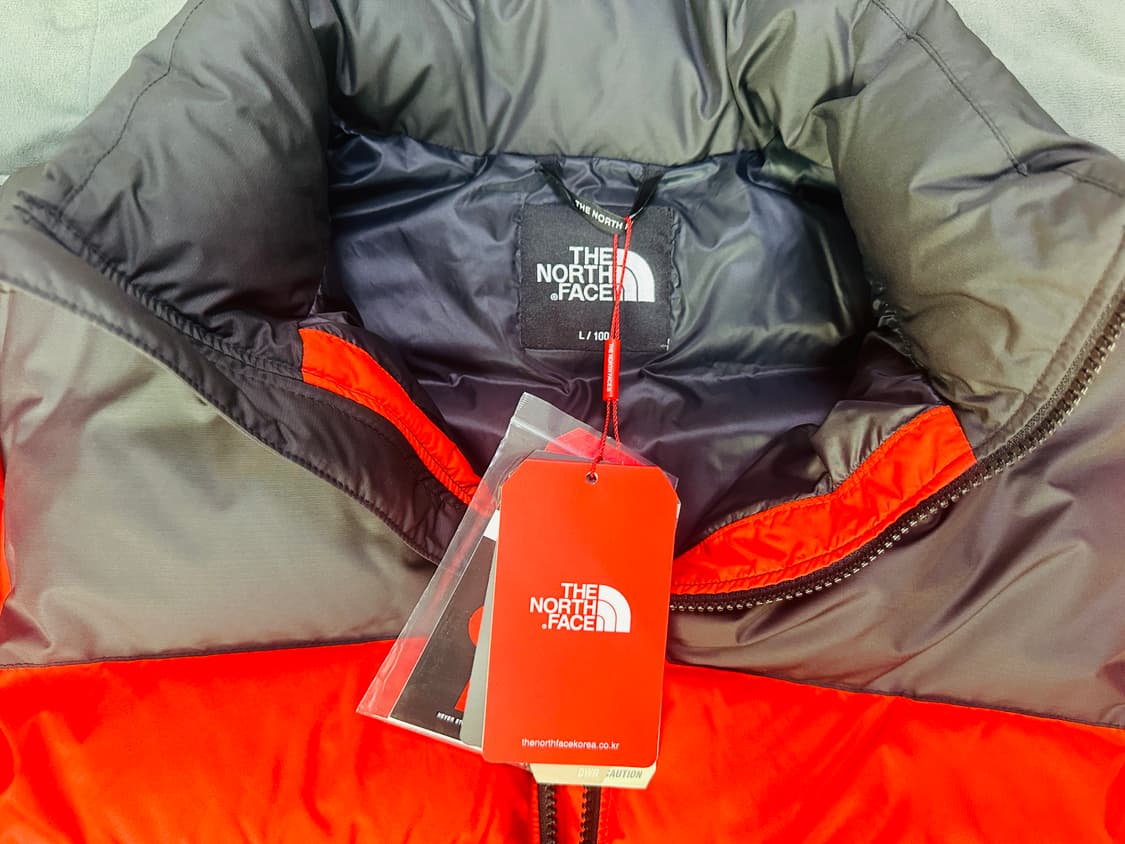 [L] 노스페이스 1992 레트로 눕시 다운자켓 검빨 상품이미지4