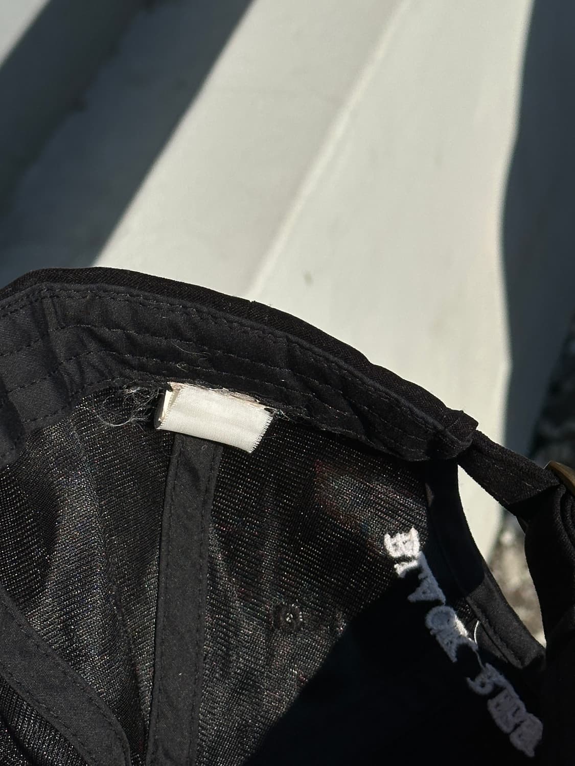 [F] 빈티지 로고 블랙 볼캡 모자 상품이미지7