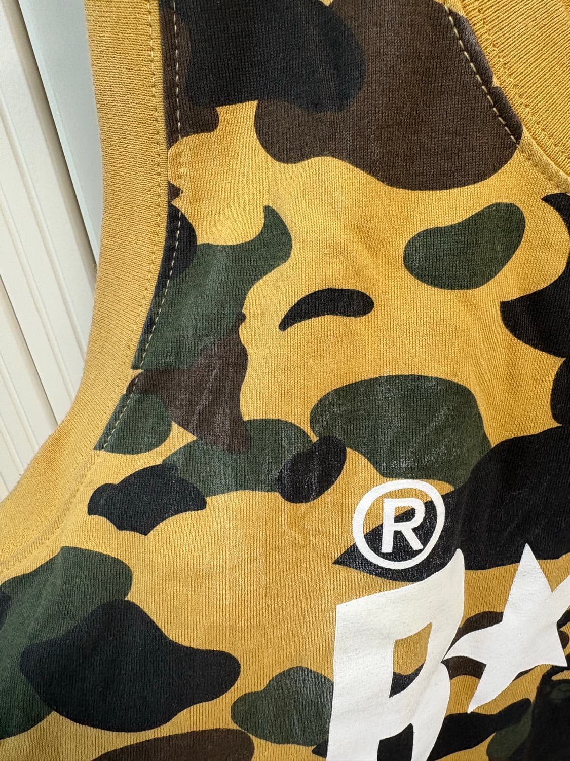 Bape 황계 슬리브리스 나시 S 상품이미지3