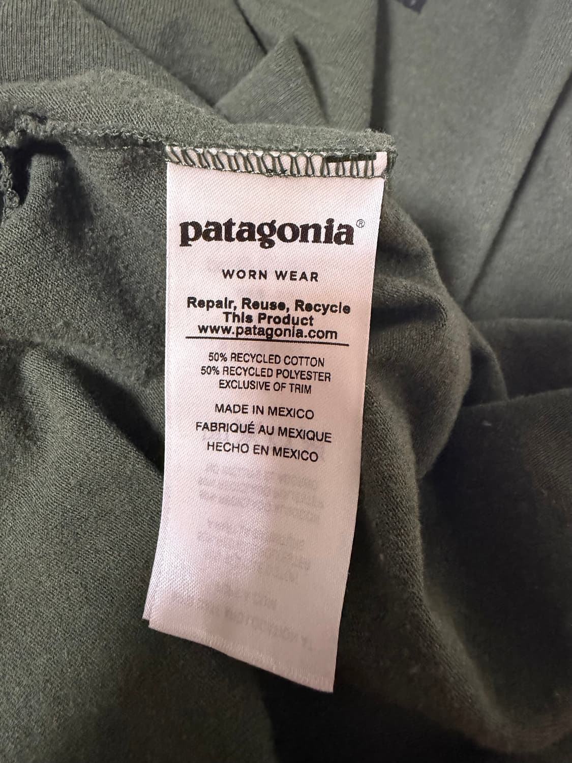 파타고니아 리스폰서빌리티 티셔츠 M 상품이미지4