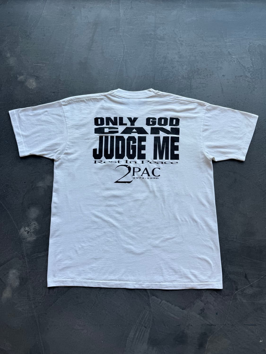 투팍 2Pac 1996s 빈티지 티셔츠 상품이미지7