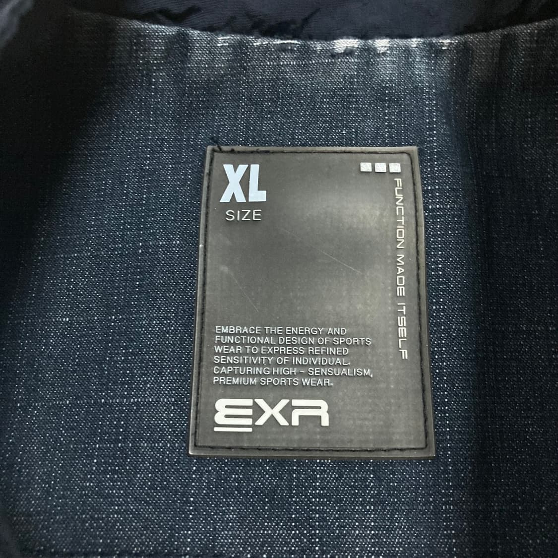 EXR 스펠아웃 믹스 컬러 빈티지 레이싱 자켓 상품이미지4