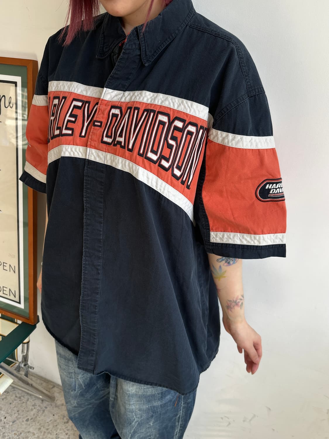 90’s Harley-Davidson 반팔 티셔츠 상품이미지4