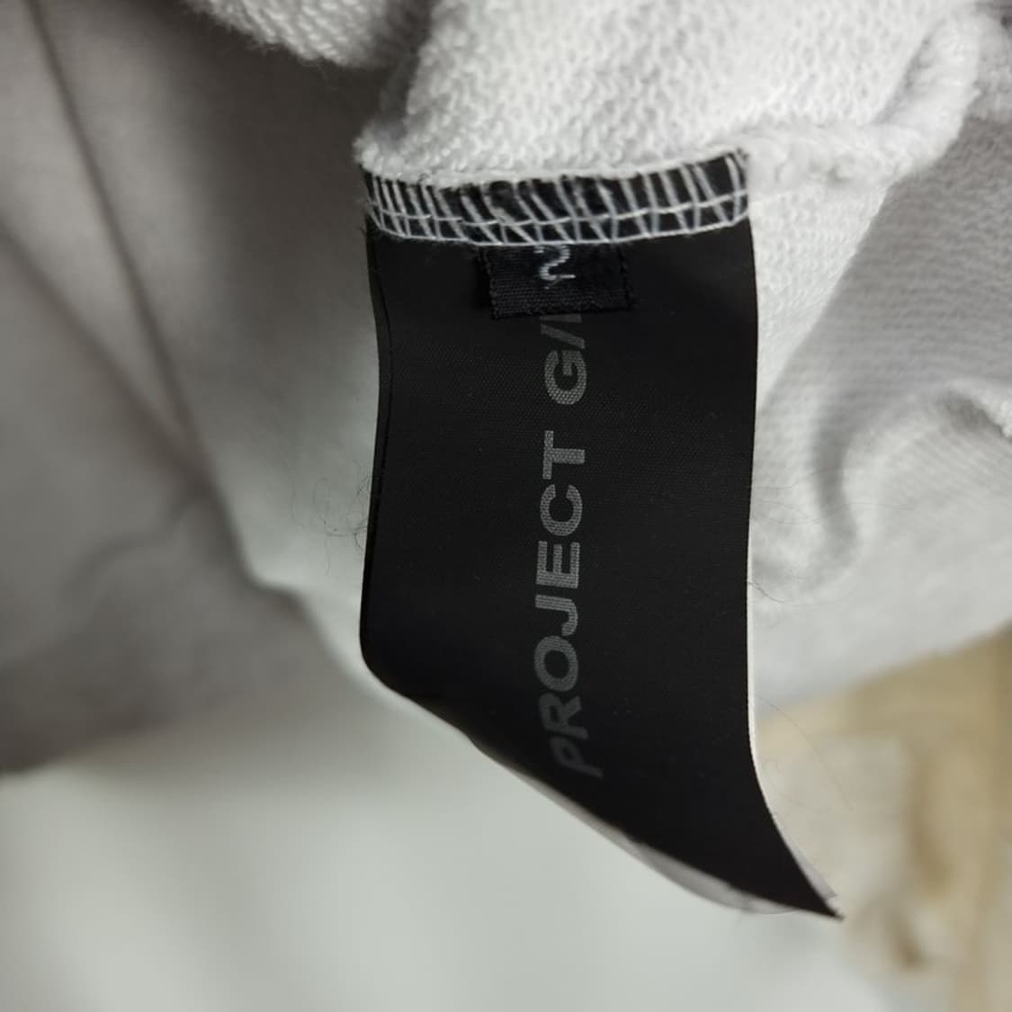 [프로젝트 GR](새상품) 리컨스트럭티드 폴디드 집 후드 P01412 상품이미지9