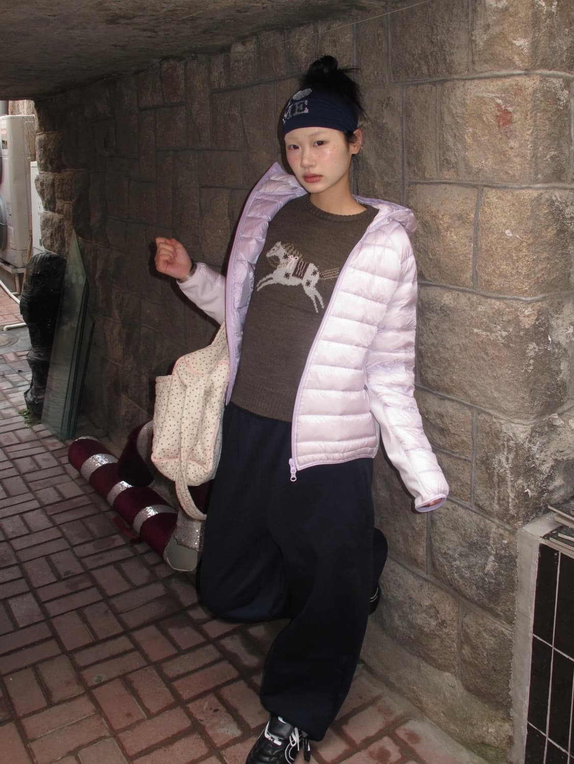 INTERRIS 포니 울 니트 상품이미지5