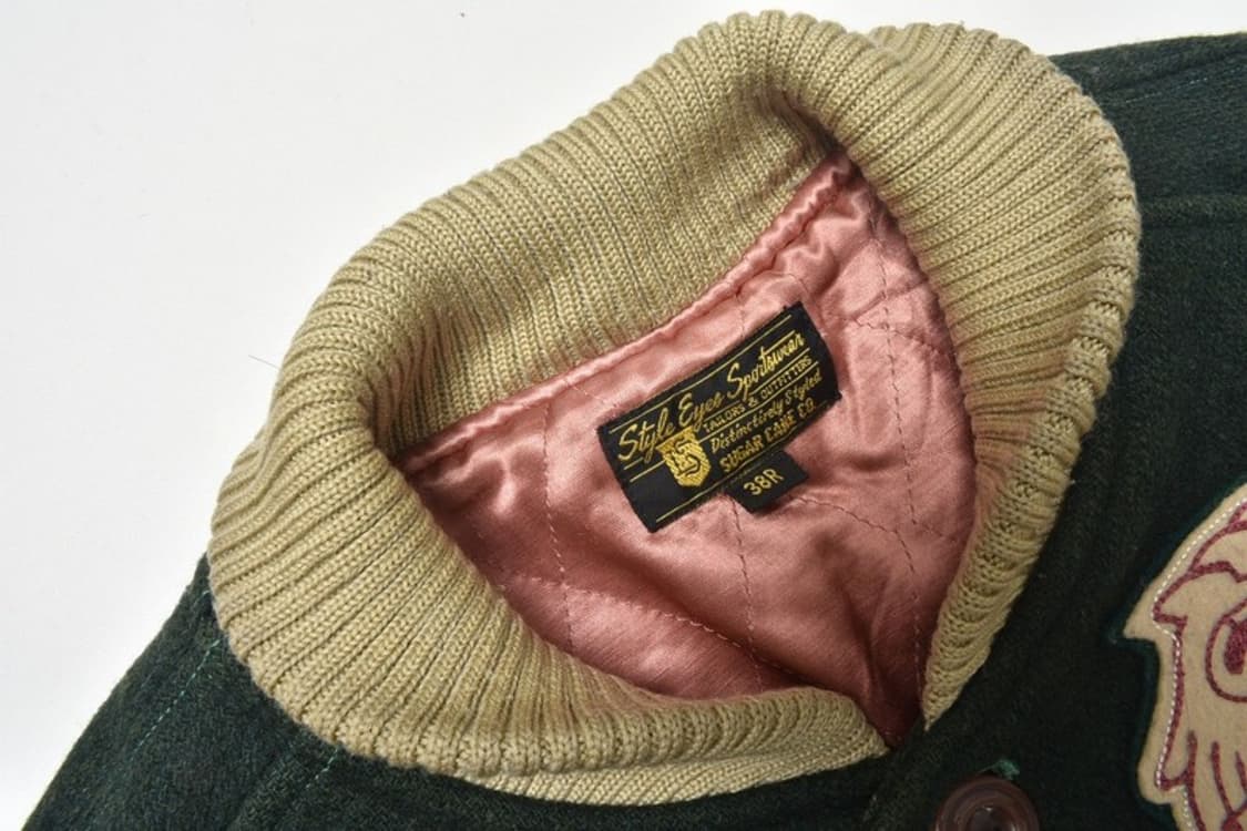 토요엔터프라이즈 슈가케인 바시티 자켓 38R N1225 상품이미지3