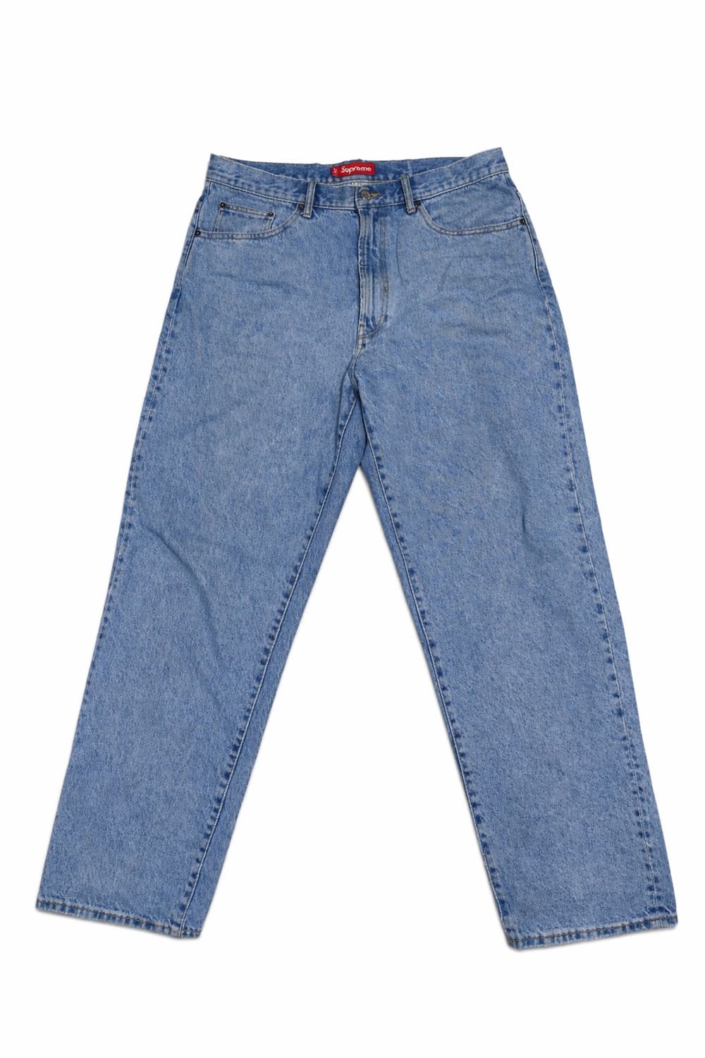 [36] 슈프림 25ss 배기진 중청/워시드 인디고 🧌 상품이미지3