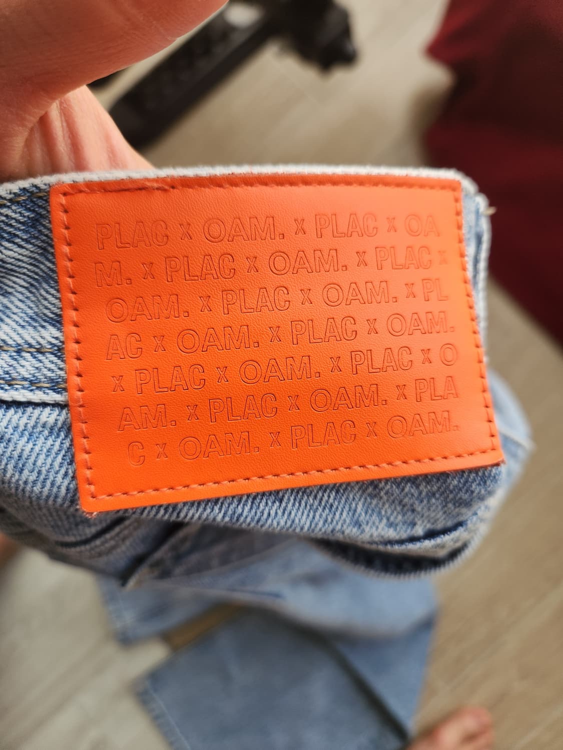 OAM.factory X PLAC 데님 와이드팬츠 32 상품이미지4