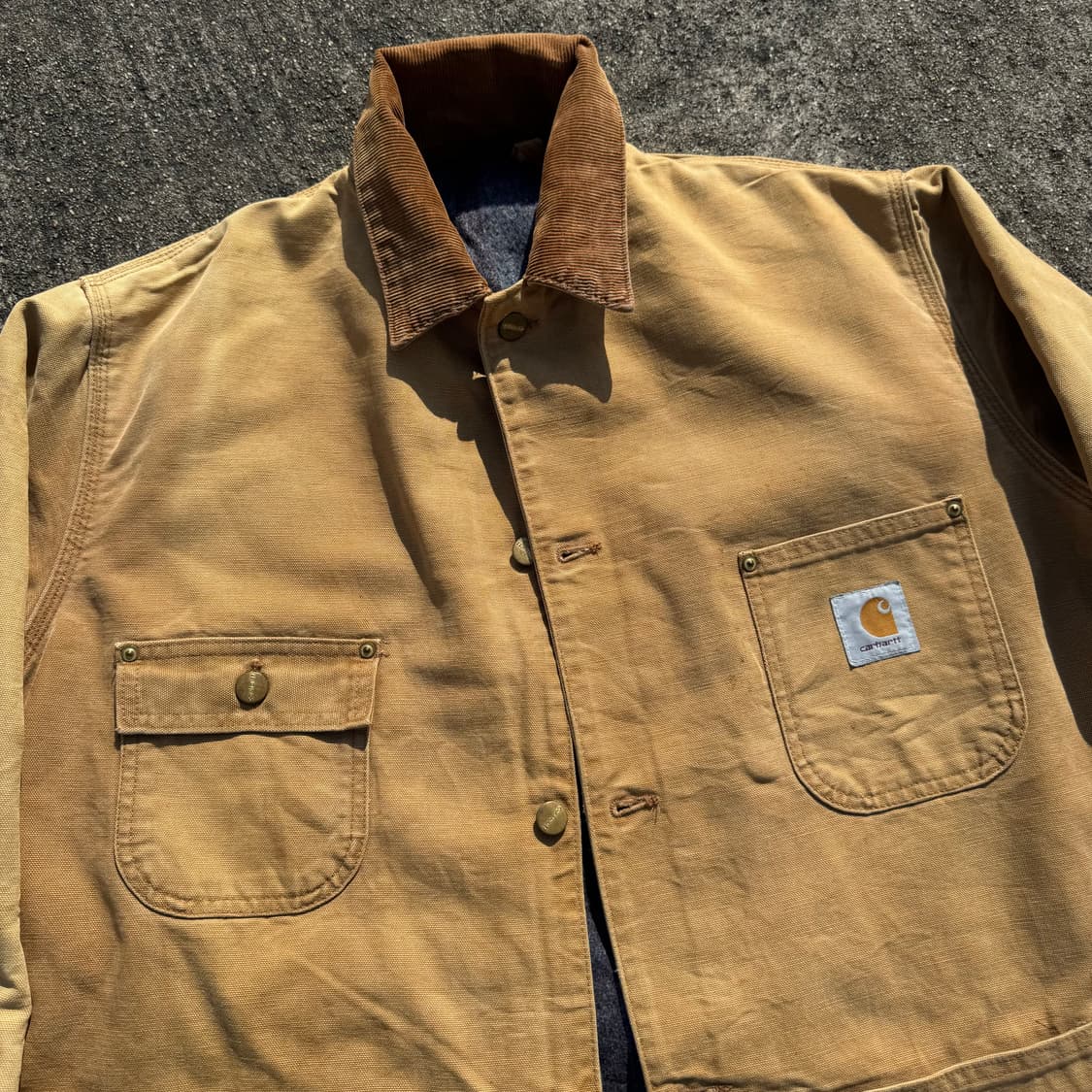 [L] 80s 칼하트 블랭킷 초어 자켓 상품이미지6