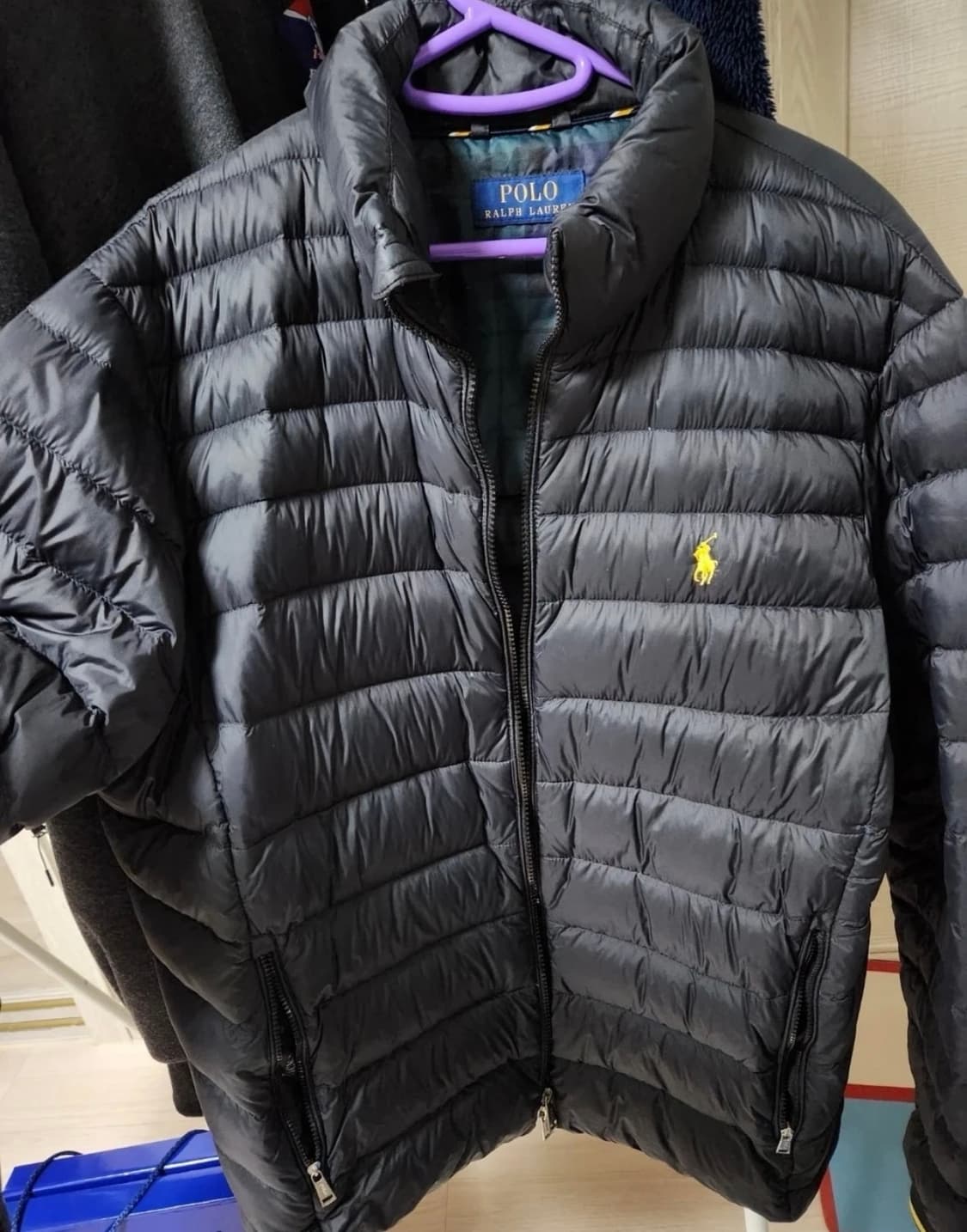 랄프로렌 경량 패딩 블랙 상품이미지2
