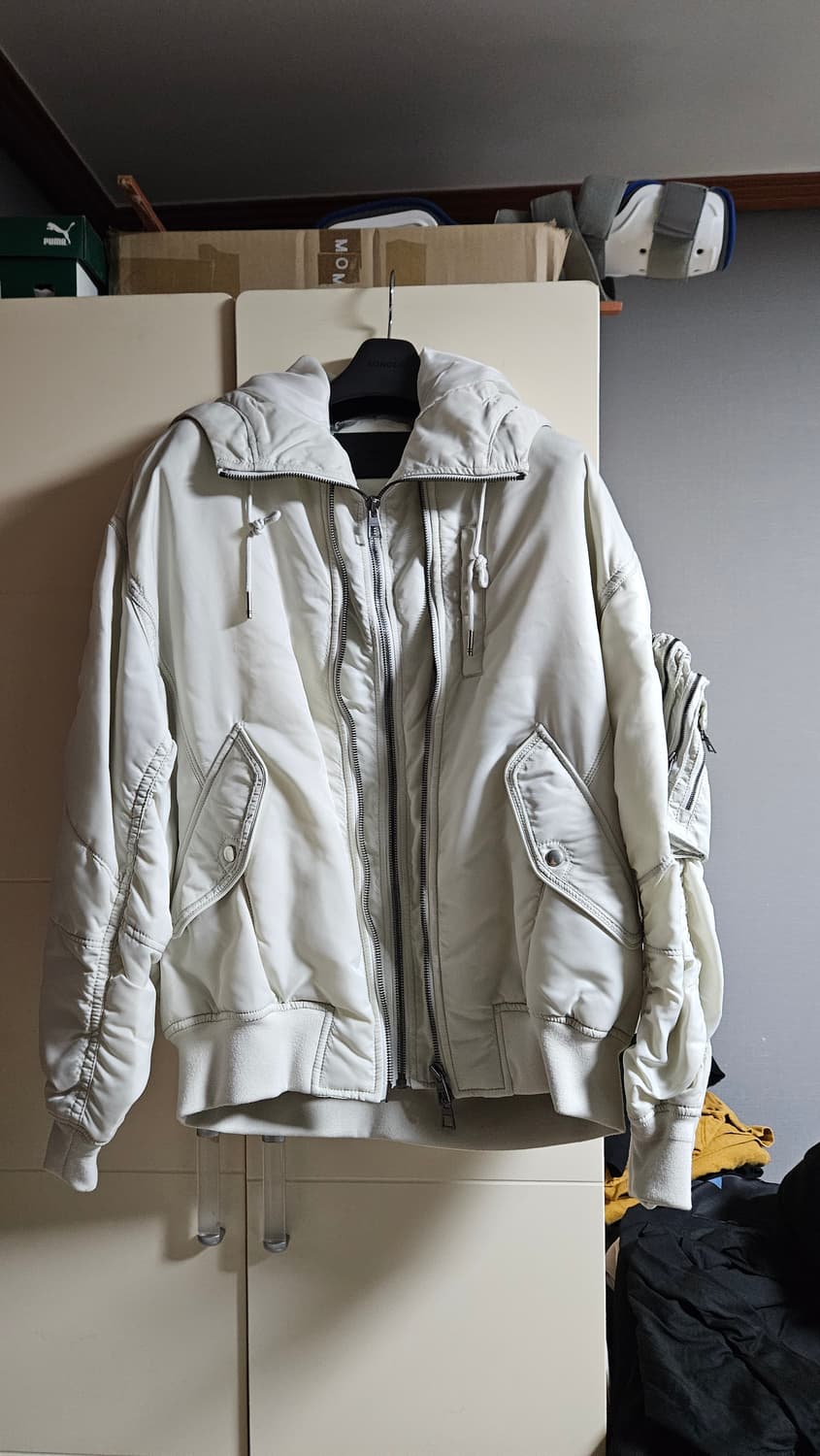 송지오옴므 항공자켓 봄버 점퍼 잠바 ma-1 블루종 상품이미지1