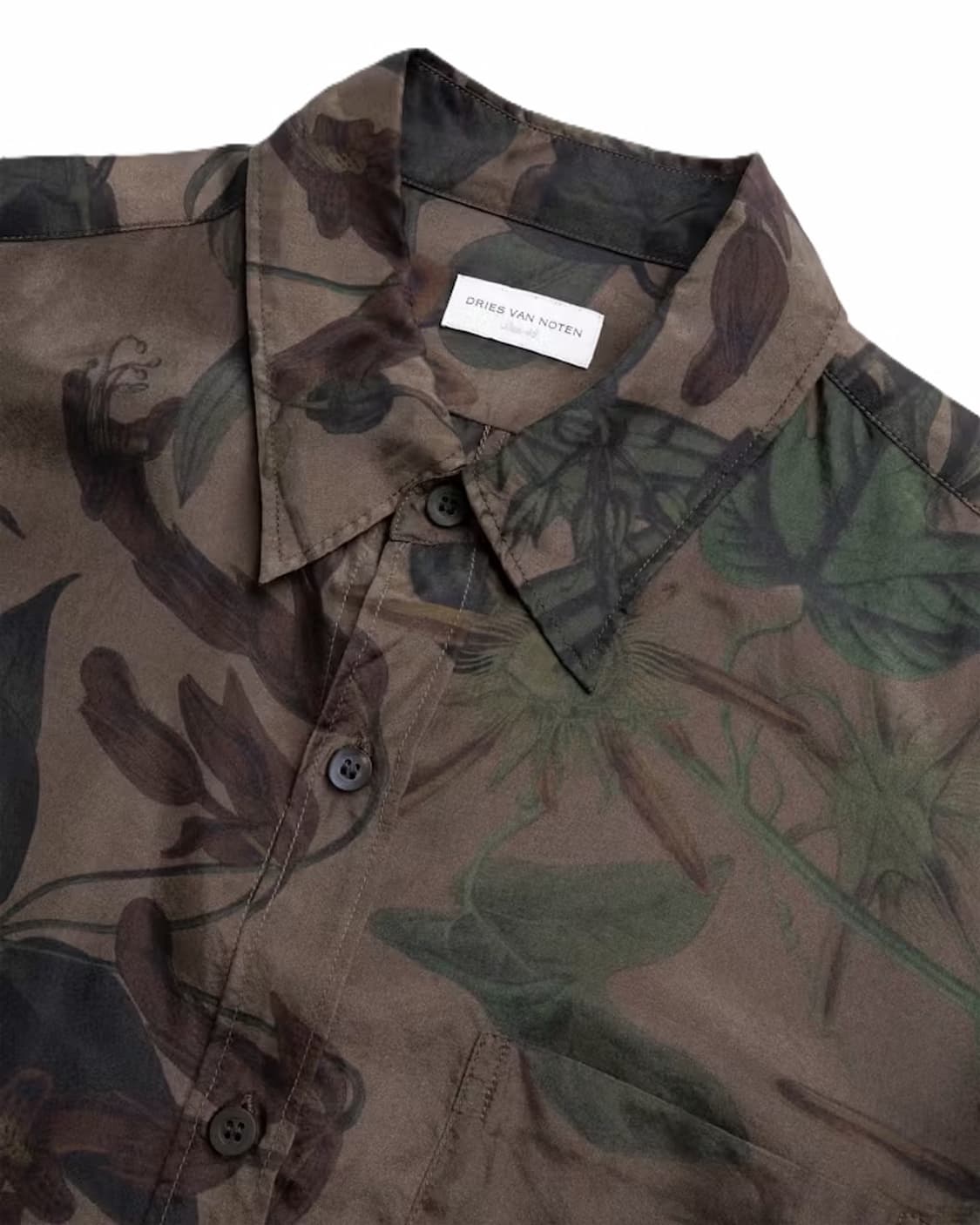 Dries Van Noten Flower Silk Shirts 상품이미지2