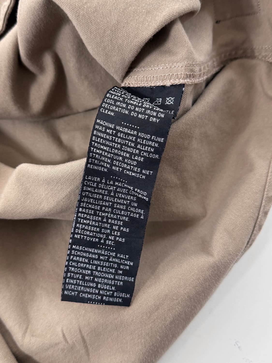 할리데이비슨 코튼 트윌 지수 빅로고 워크 셔츠 상품이미지7