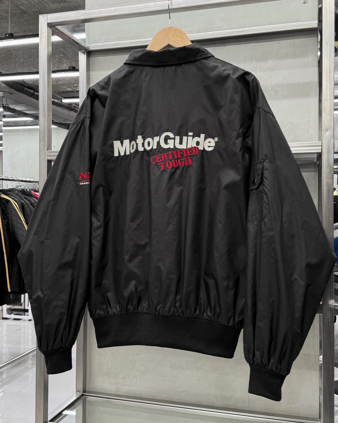 ZEBCO 모터 가이드 글로시 윈드 브레이커 자켓 상품이미지2