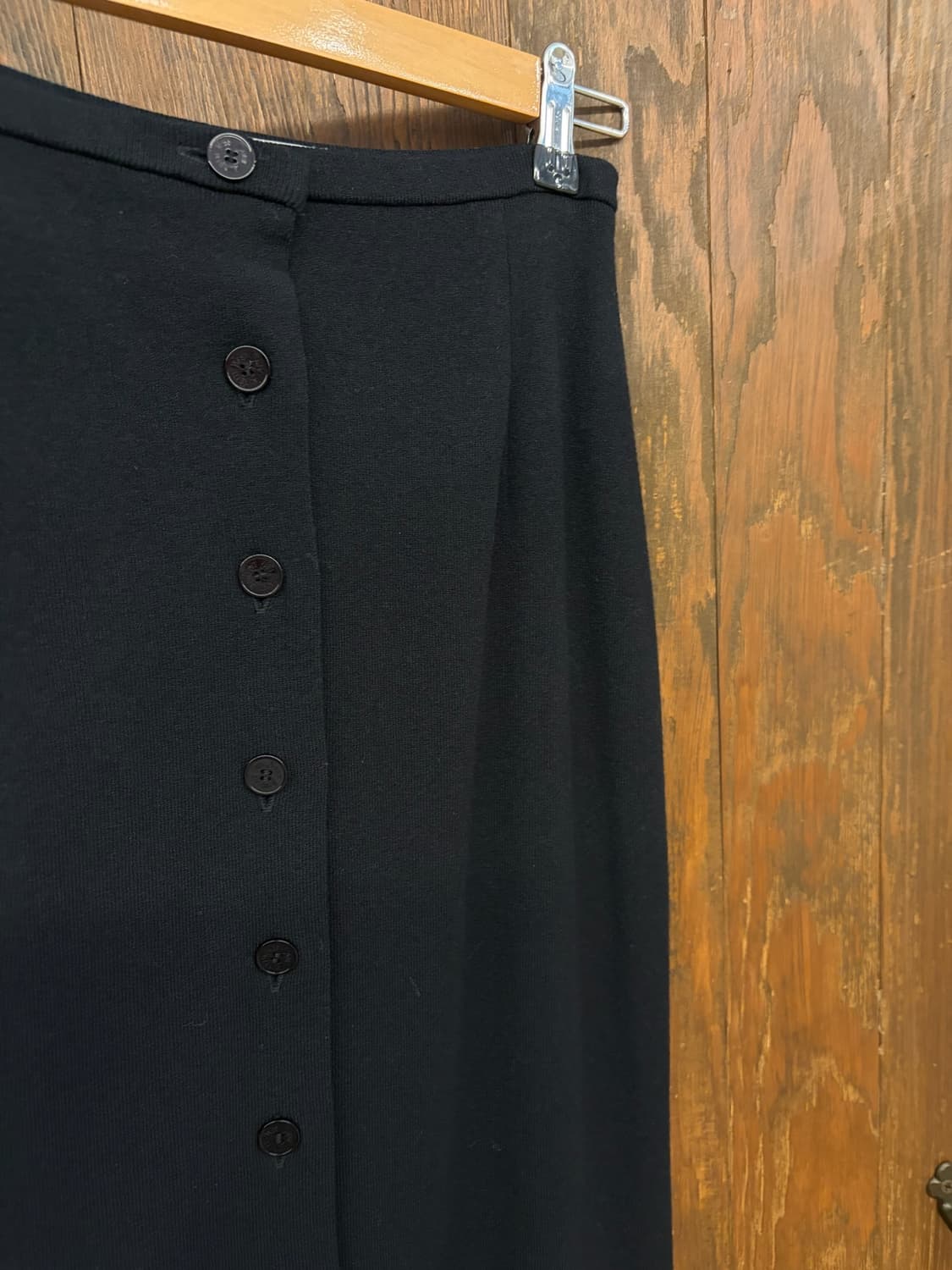 생로랑 정품 블랙 니트스커트 상품이미지4