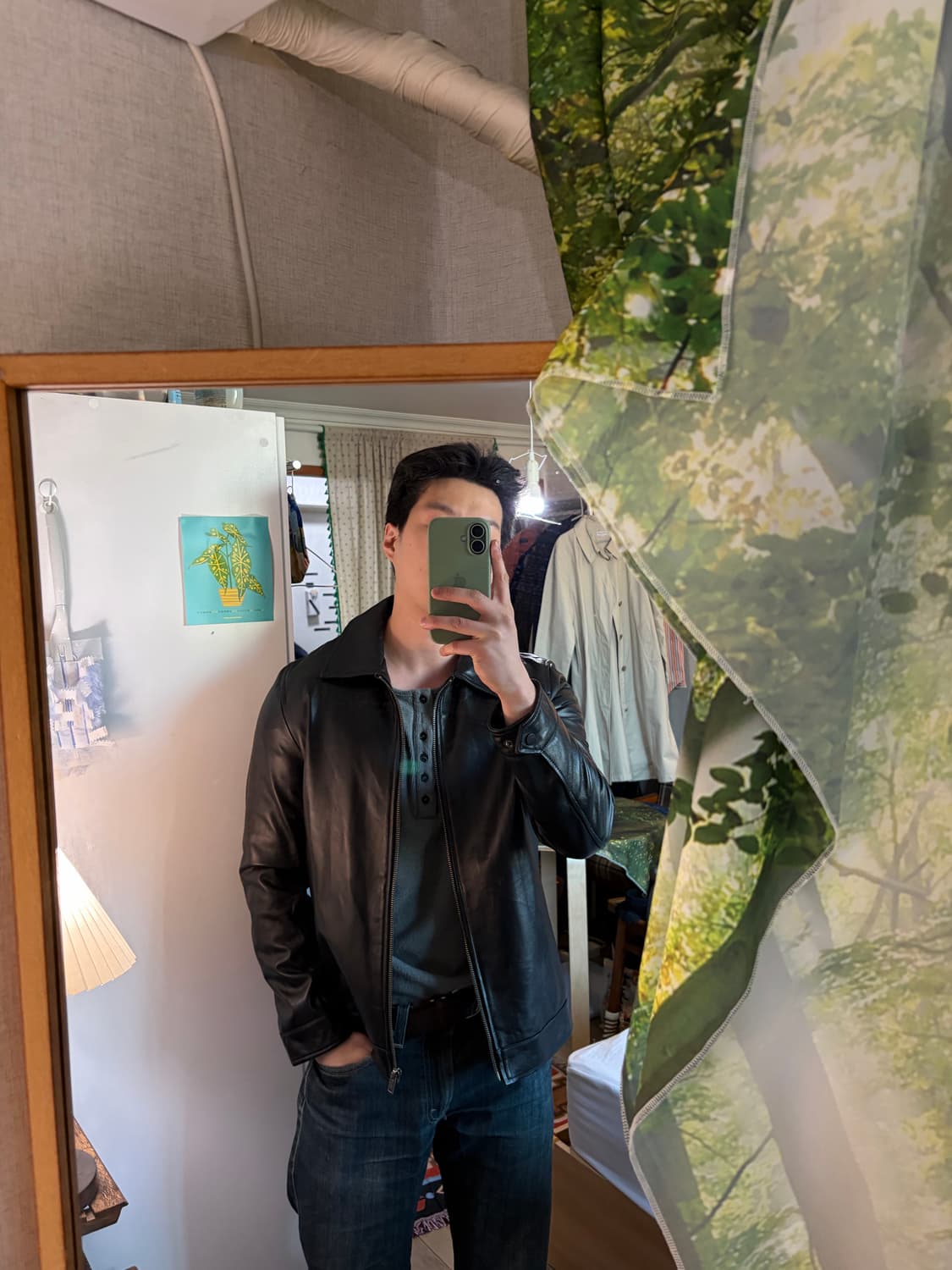 100) 양가죽 싱글라이더 레더자켓 상품이미지2