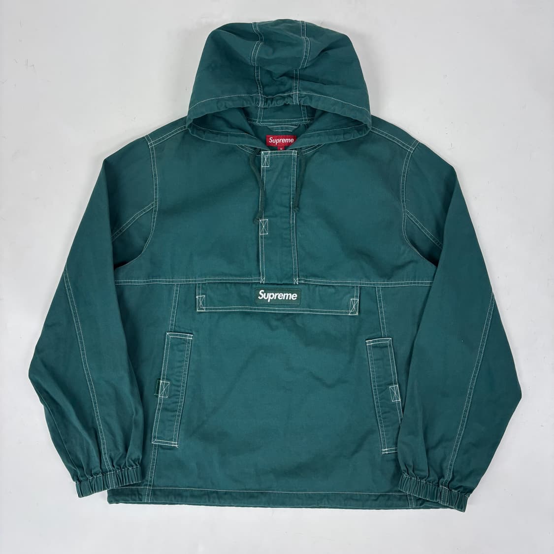 SUPREME Contrast Stitch Twill Pullov 상품이미지1