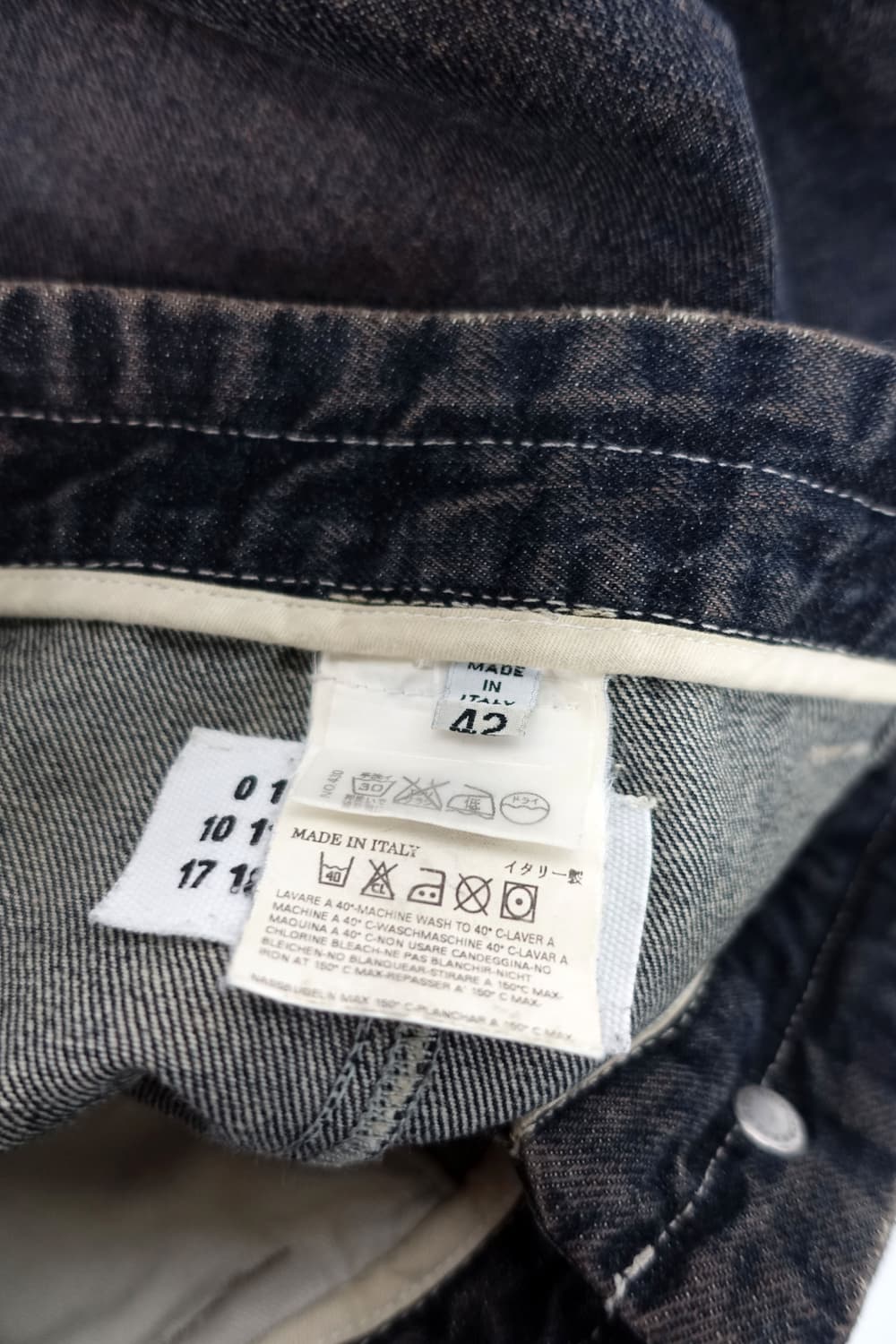 메종 마르지엘라 mm6 데님 미니스커트 상품이미지9