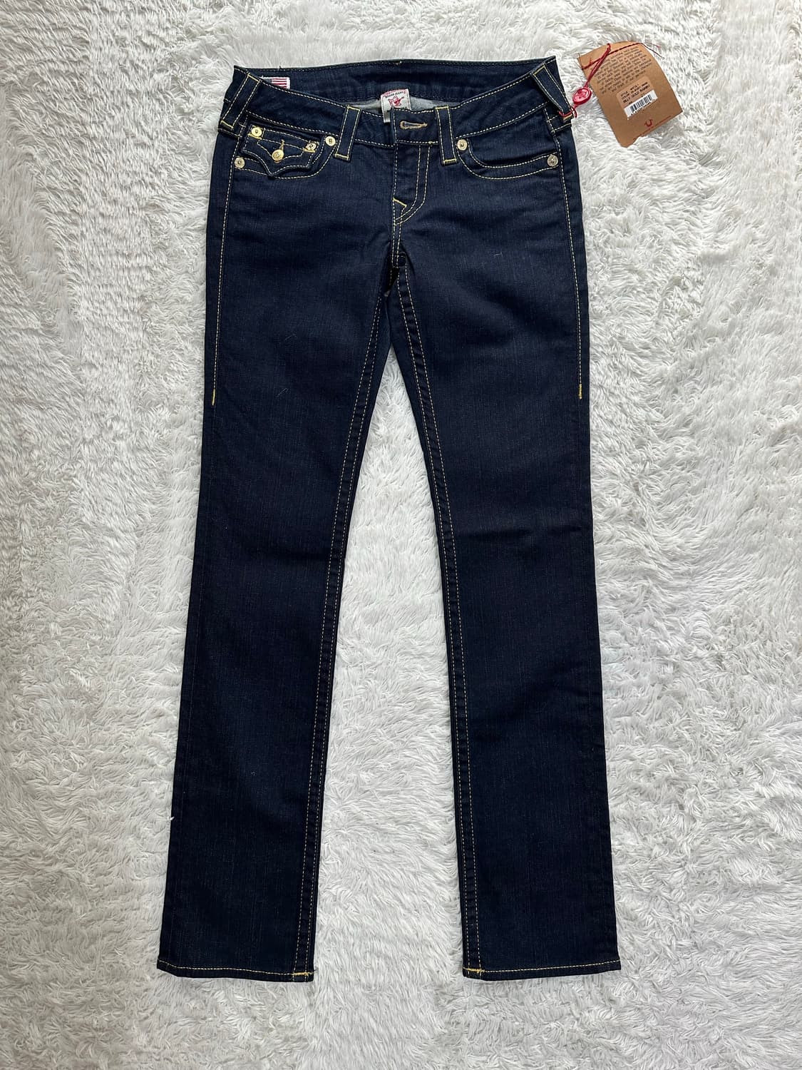 트루릴리젼 빌리 골드 레인보우 부츠컷 청바지 27 상품이미지5