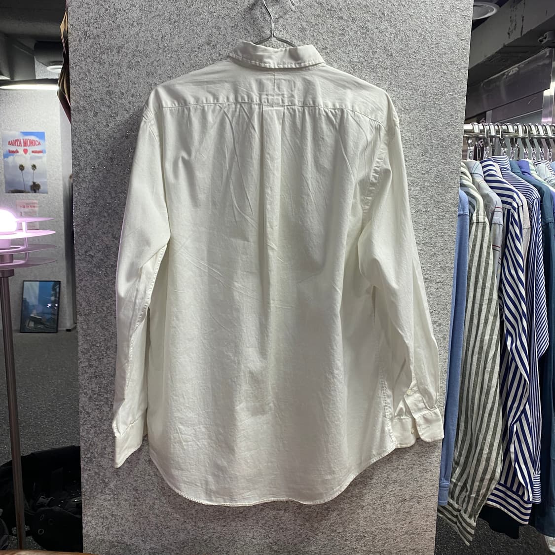 폴로 랄프로렌 브라운포니 코튼 화이트 셔츠 B4416 상품이미지4