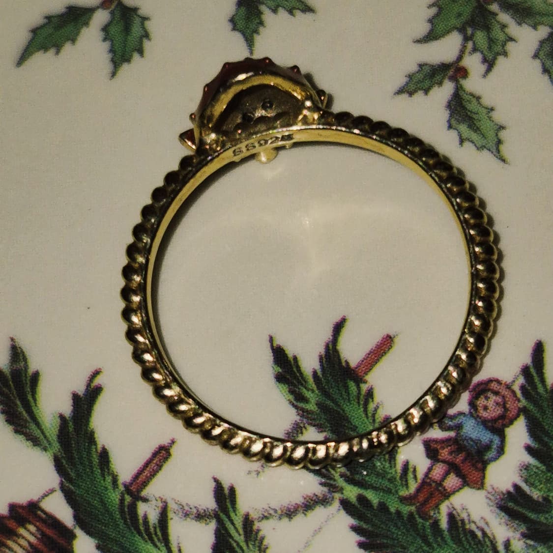 마크제이콥스 실버925 딸기 큐빅 반지 상품이미지8