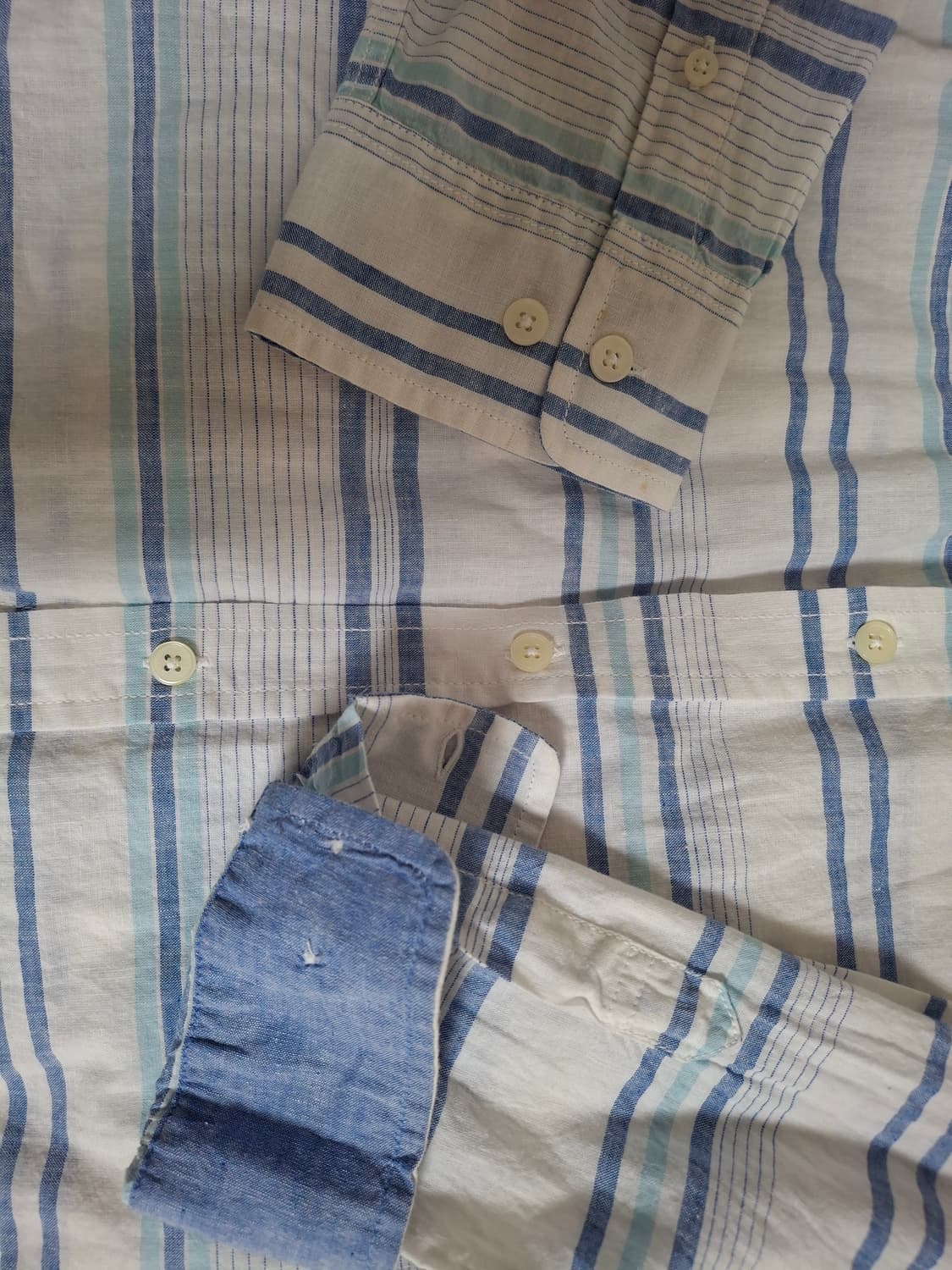 새상품 유니온베이남성셔츠105 세미슬림 늦봄부터 초가을 상품이미지5