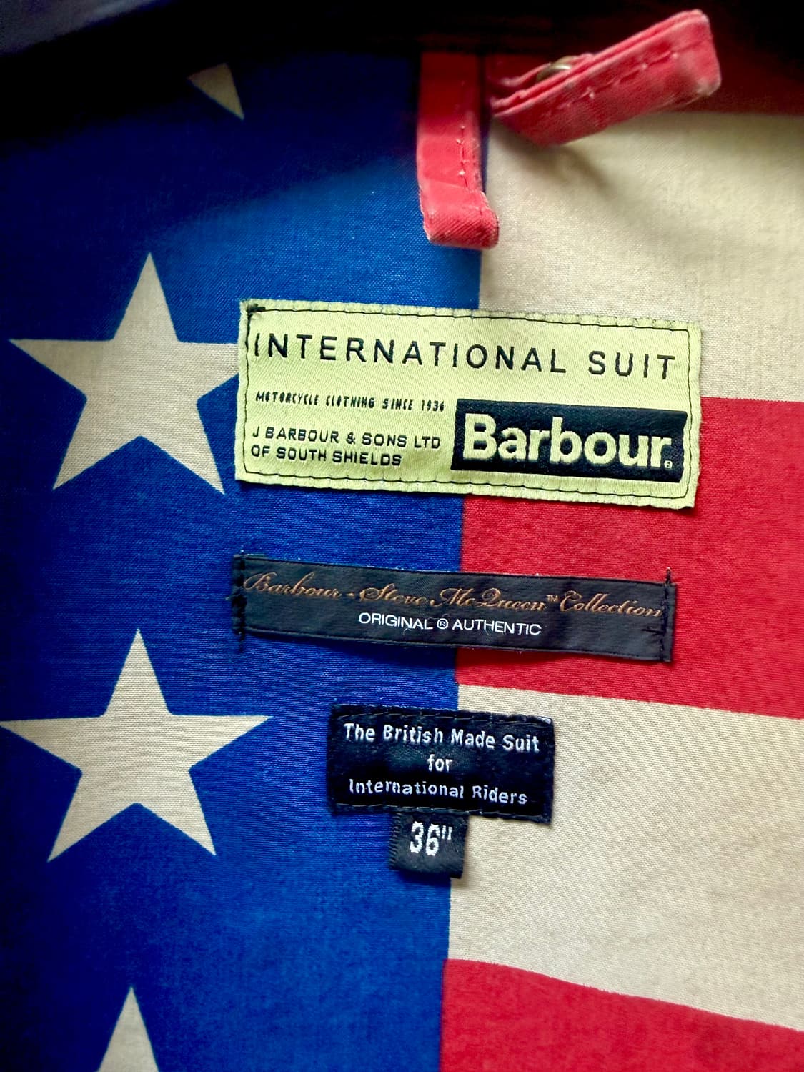 바버 인터네셔널 렉스턴 스티브맥퀸 올리브 팝니다 상품이미지9