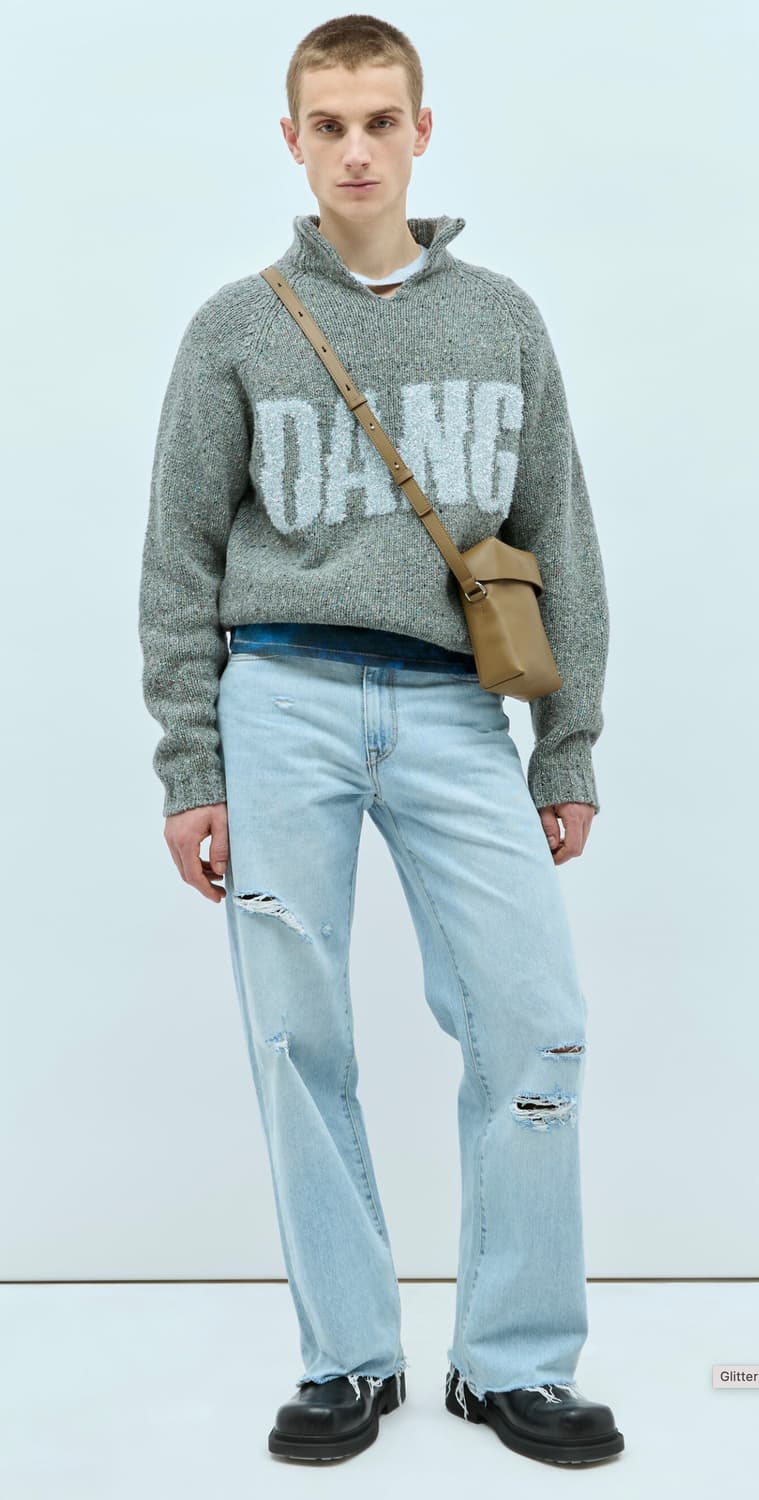 ERL Glitter Dangerous sweater 상품이미지3