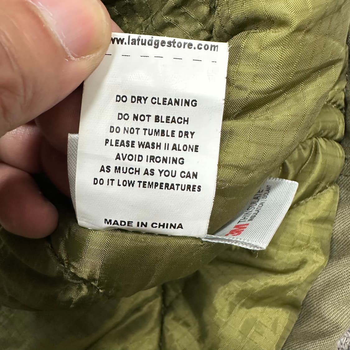 라퍼지스토어 누빔 숏야상 상품이미지6