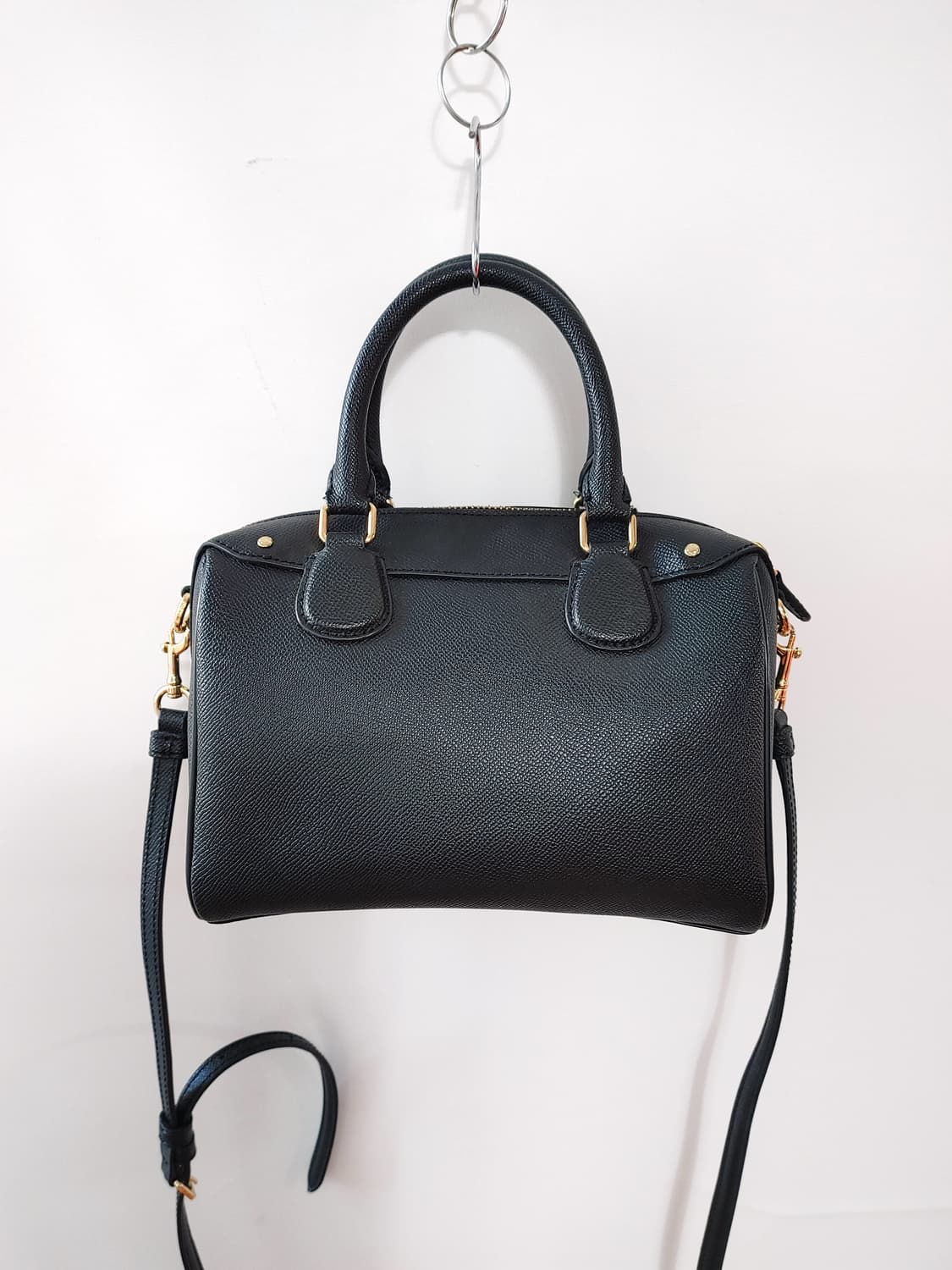 COACH 코치 사피아노가죽 미니보스턴백(가방끈포함) 상품이미지3