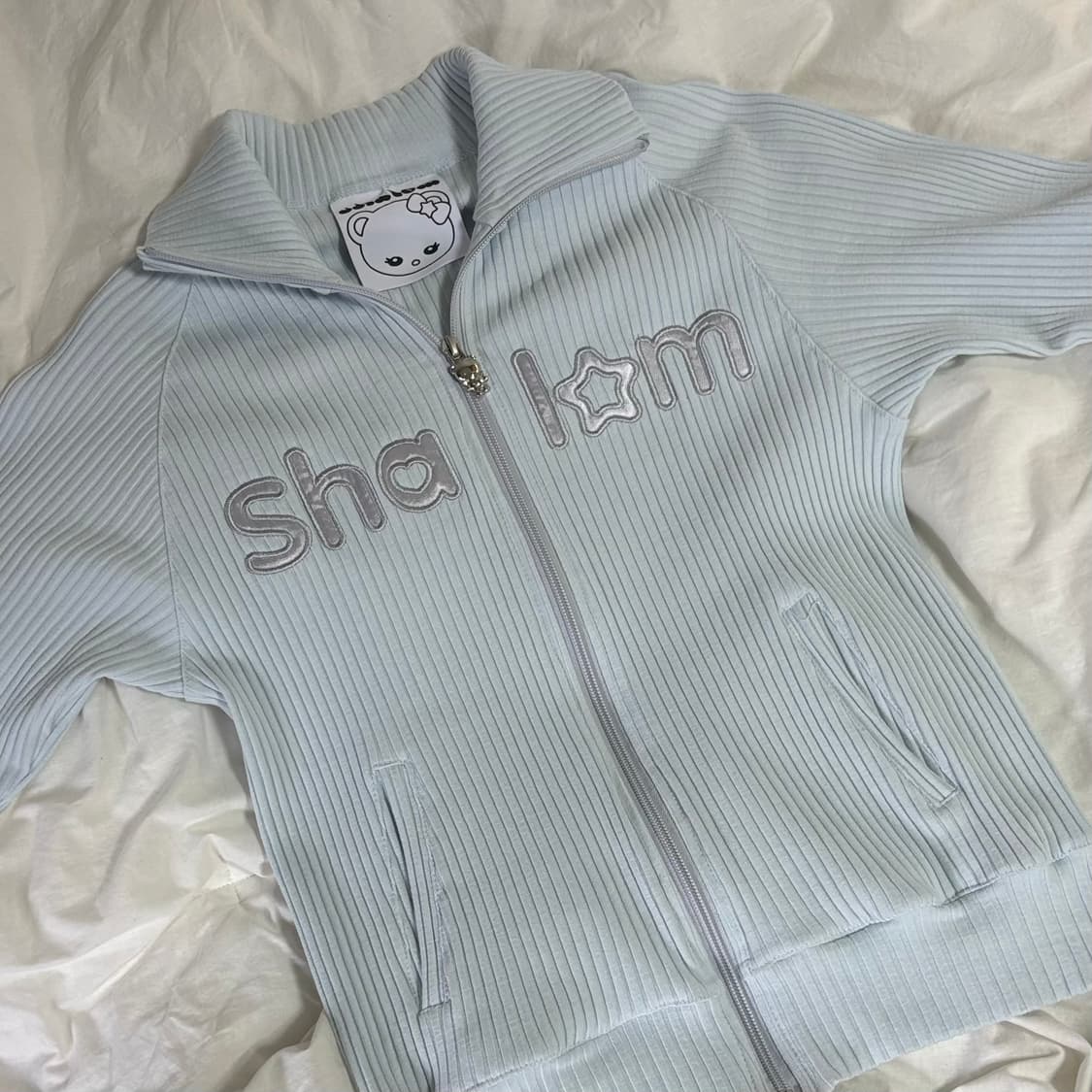 샬롬클럽 져지 집업 상품이미지1