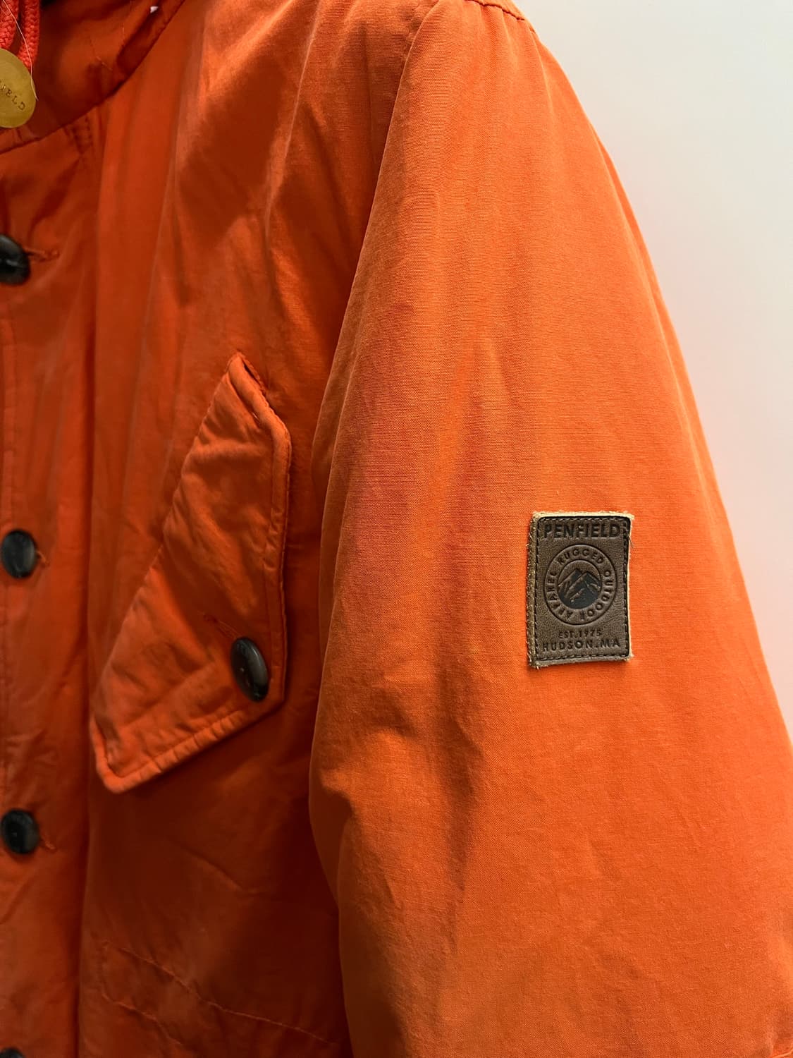 펜필드 오렌지 다운 패딩 S 상품이미지3