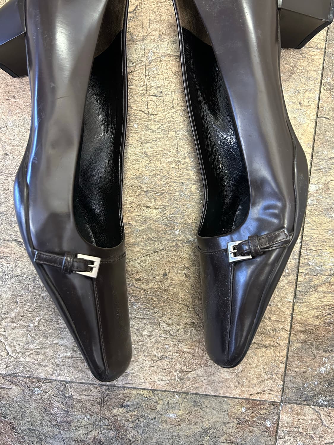 PRADA 스퀘어토 힐 상품이미지3