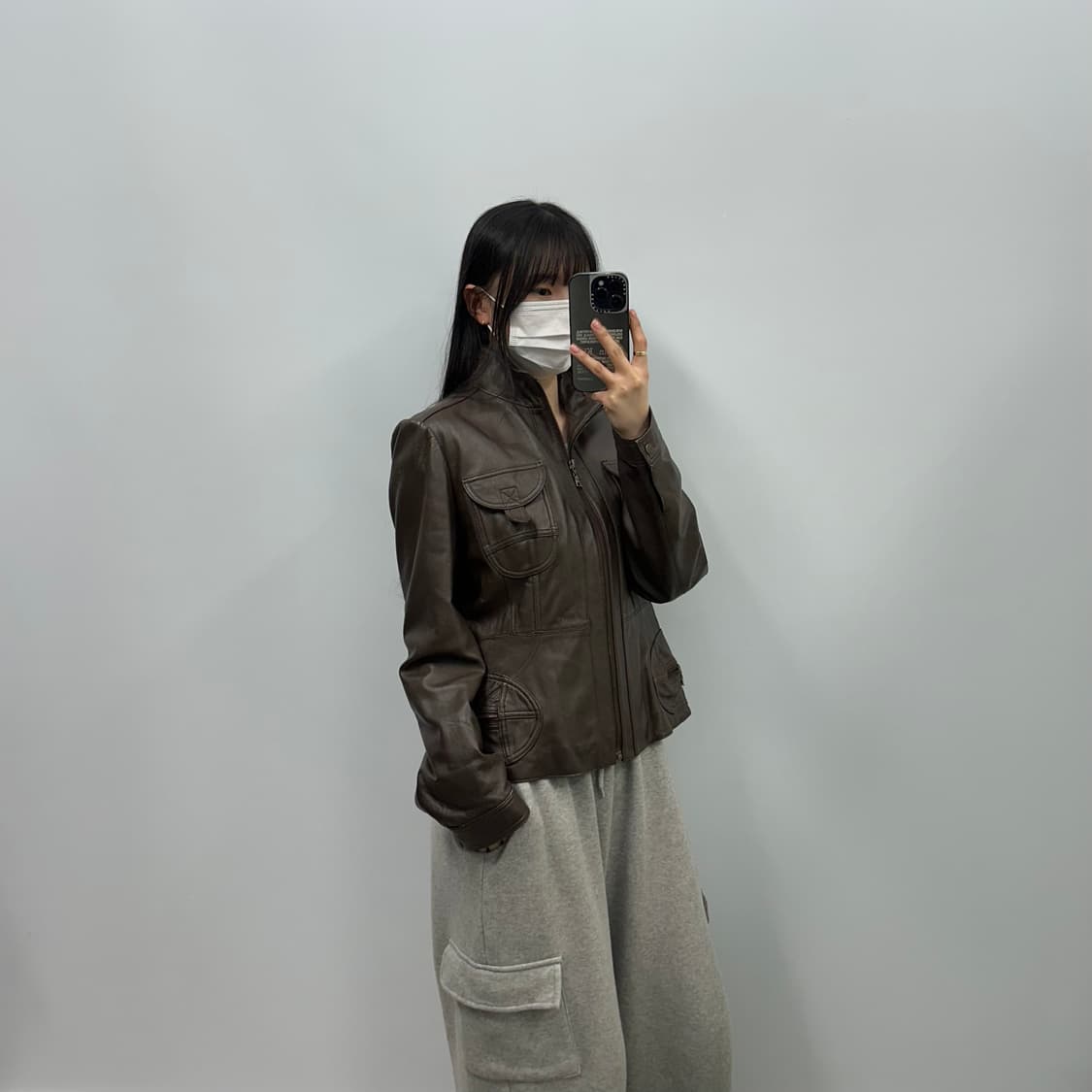 Vtg 빈티지 양가죽 레더자켓 상품이미지2