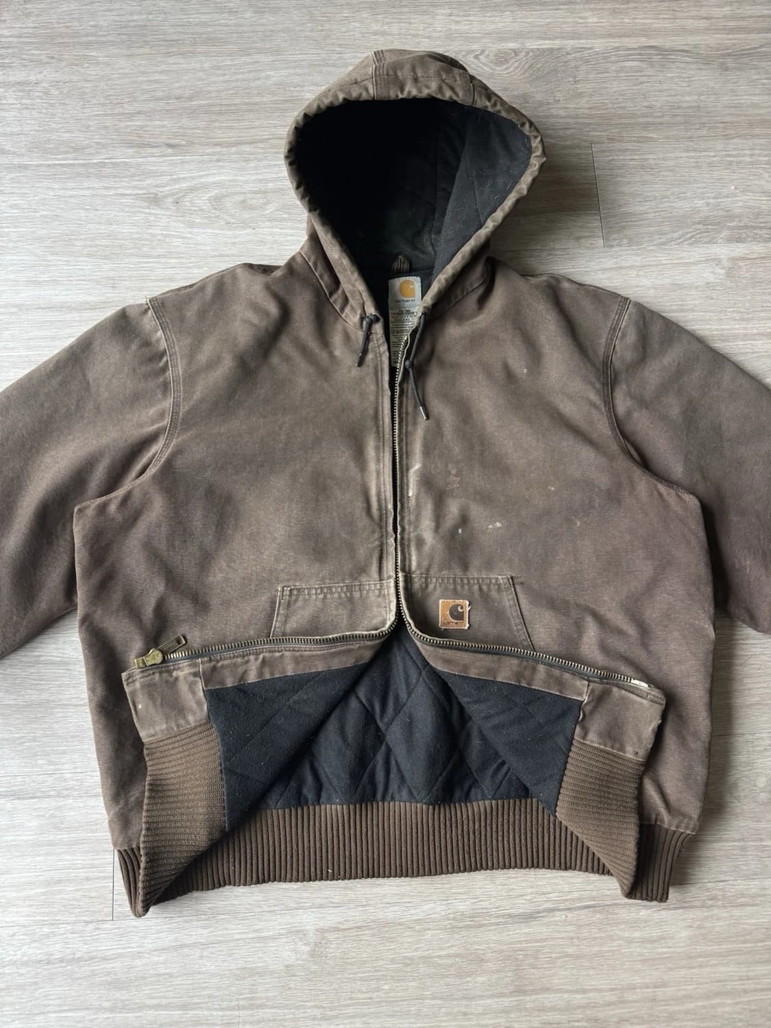 칼하트 J130 샌드스톤 덕 액티브 자켓 상품이미지2