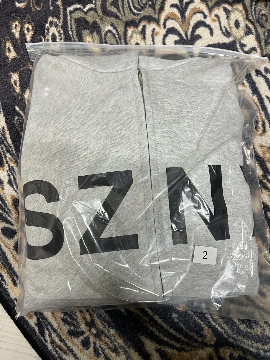 이지 HD-10 서울 익스클루시브 후드 SZNX 코리아 그레이 후드집업 상품이미지3