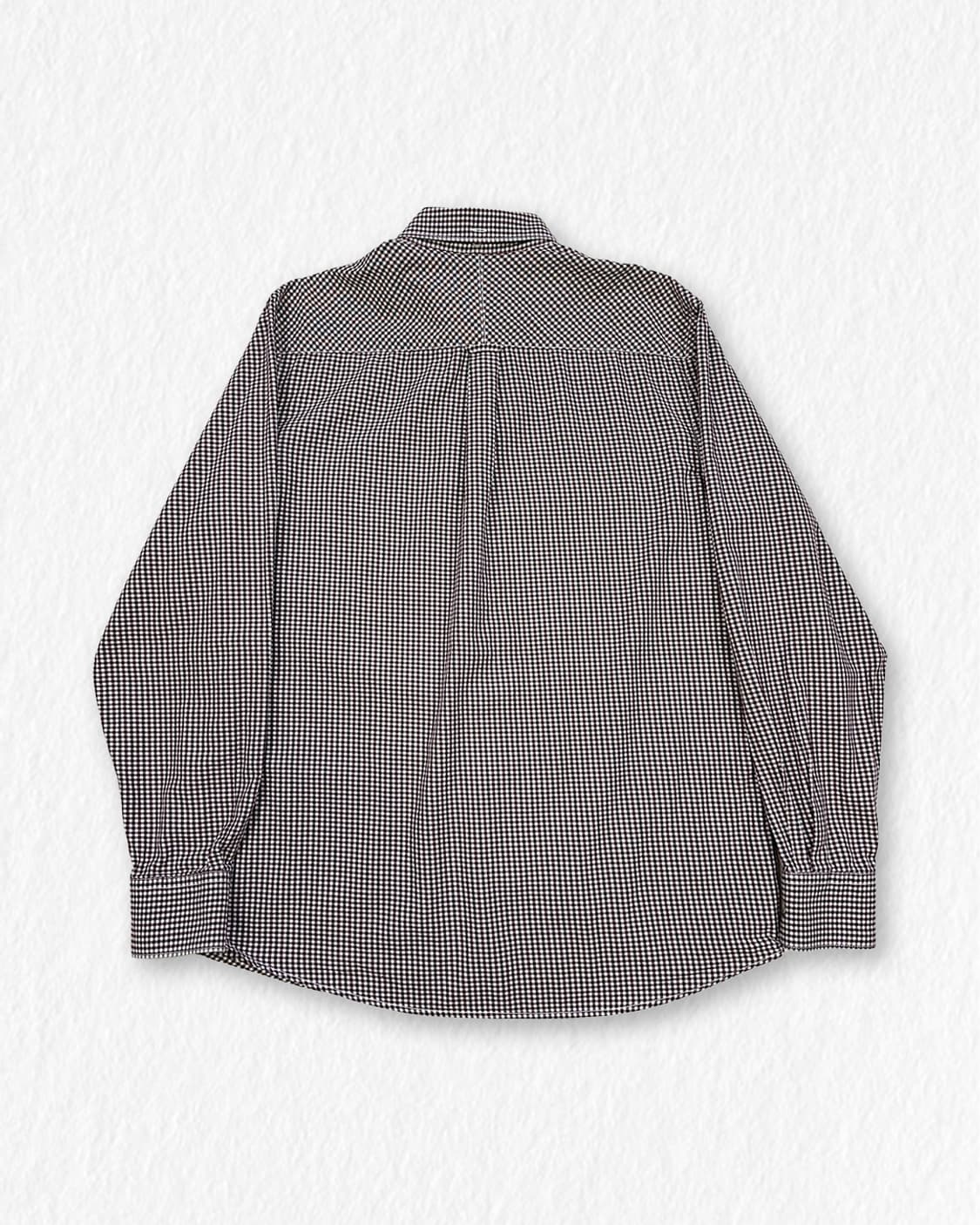 버튼 런던 체크 셔츠 상품이미지2