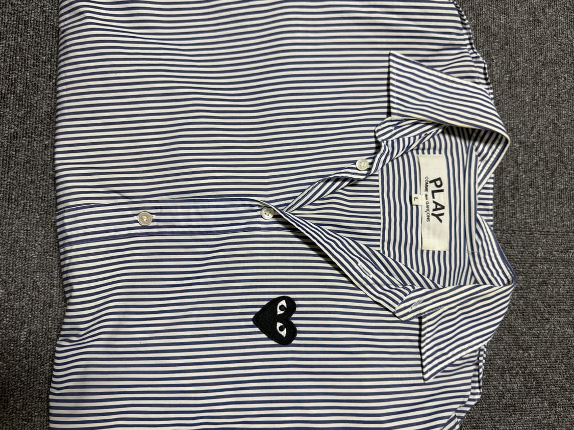 꼼데가르송 블랙하트 셔츠 상품이미지1