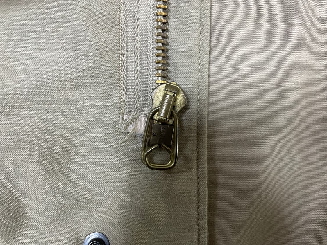 95~100) 90's 알파 미군 3세대 황동지퍼 M65 야상(미국제) 상품이미지7