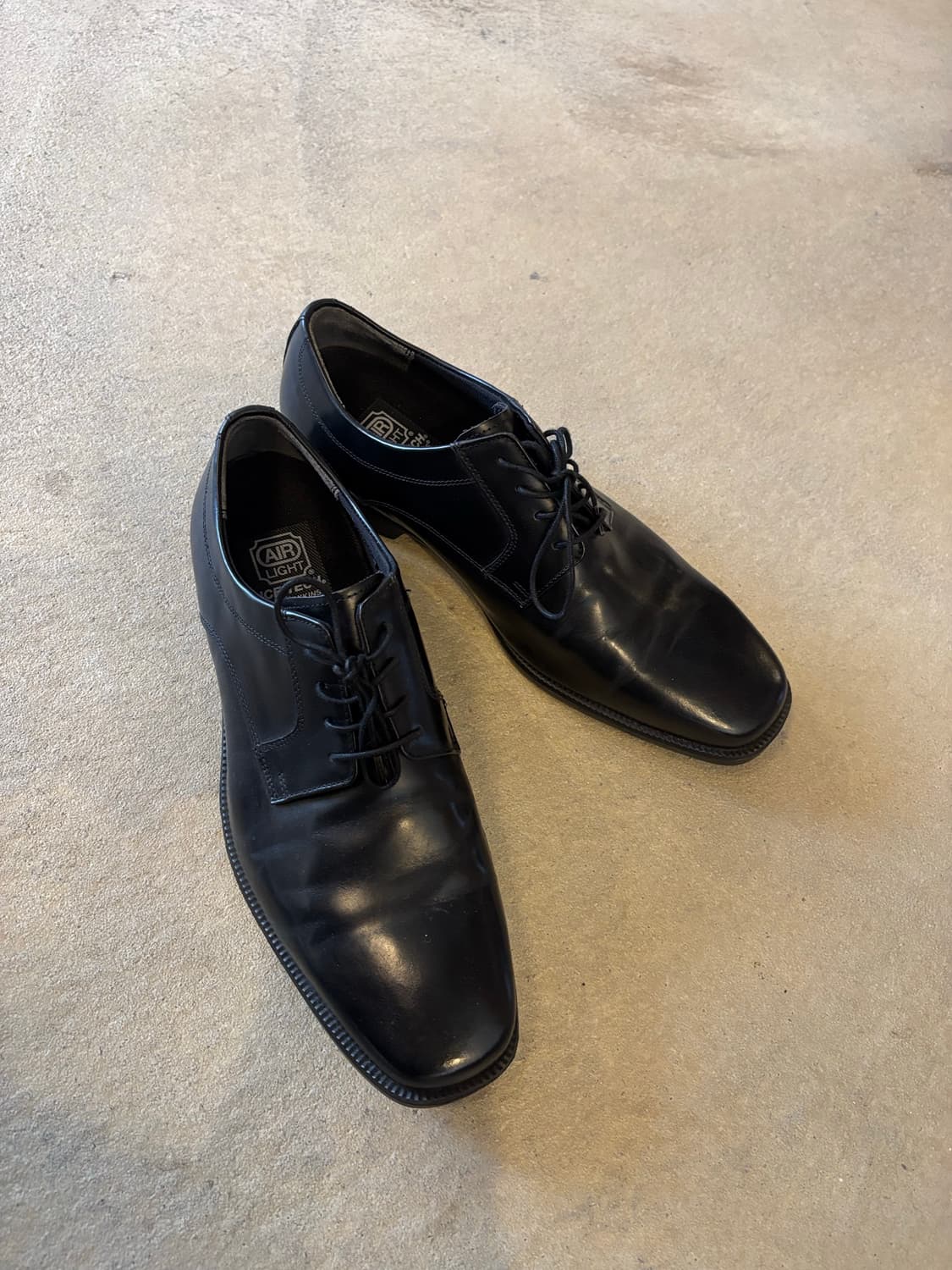 Hawkins ICE-TECH 남성용 블랙 드레스 슈즈 상품이미지2