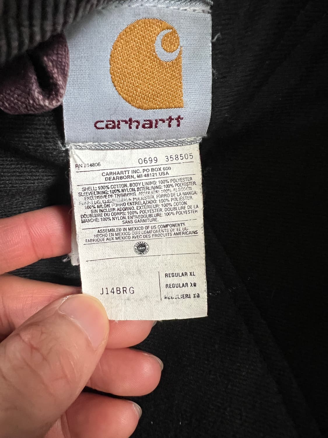 칼하트 산타페 J14 BRG (버건디) 상품이미지4