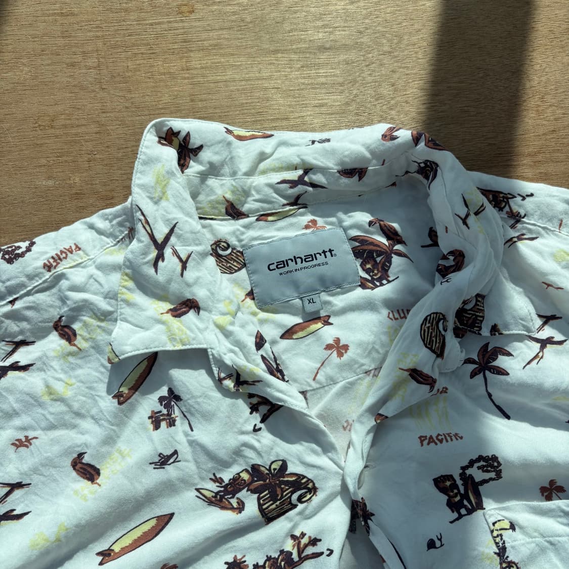 Carhartt Island Print Button-Up 칼하트 상품이미지3