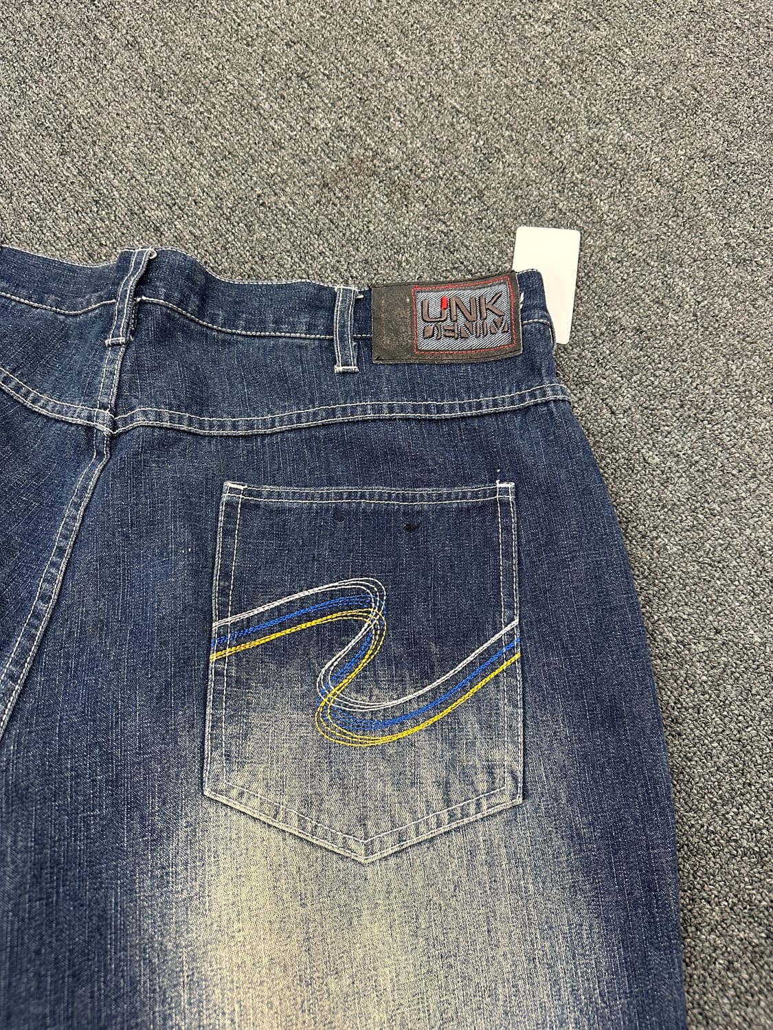 38) UNK NBA 덴버 와이드 힙합 데님팬츠 빅사이즈 상품이미지9