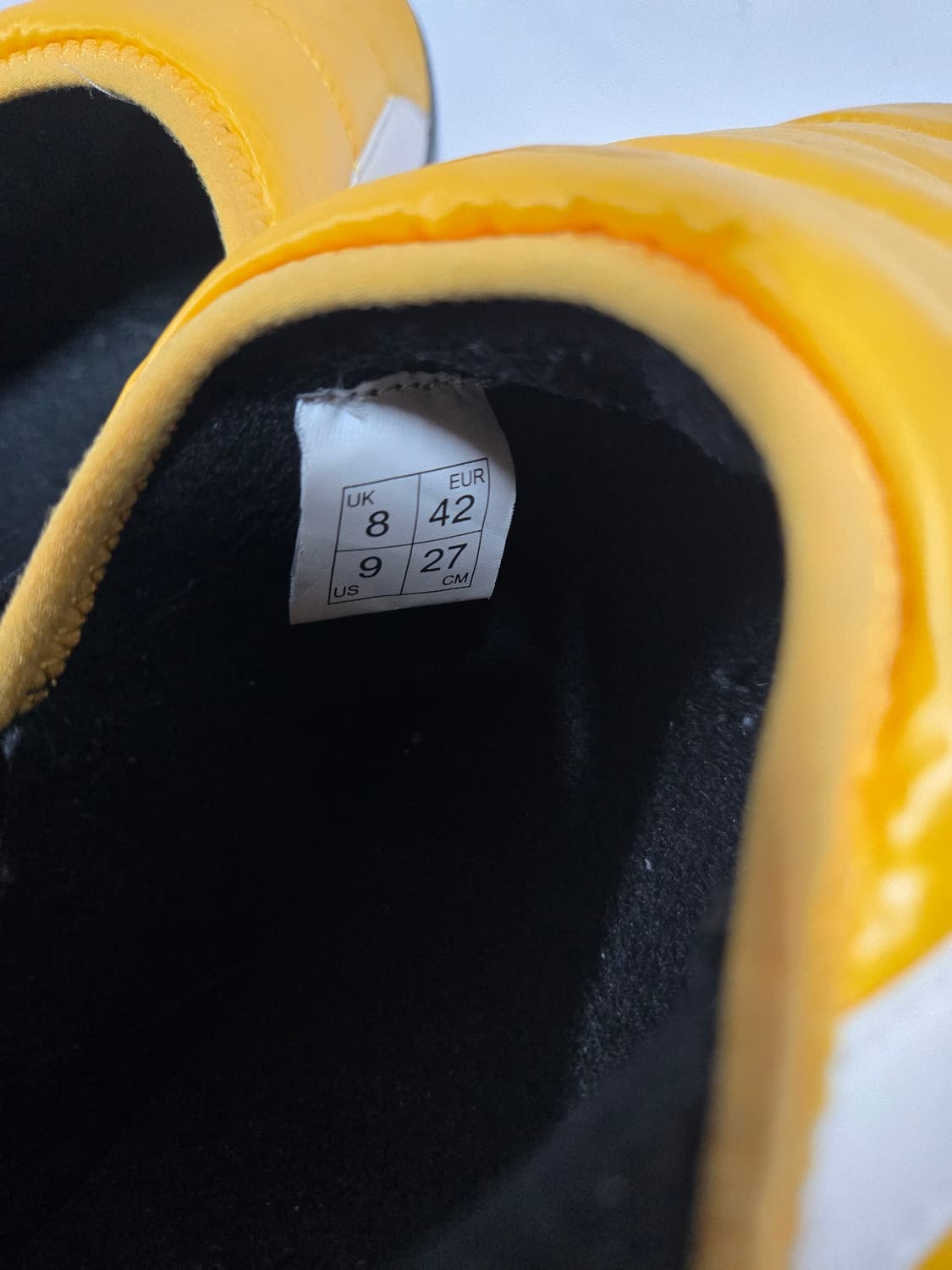 푸마 터프 패디드 뮬 270 옐로우 방한 슬리퍼 상품이미지5