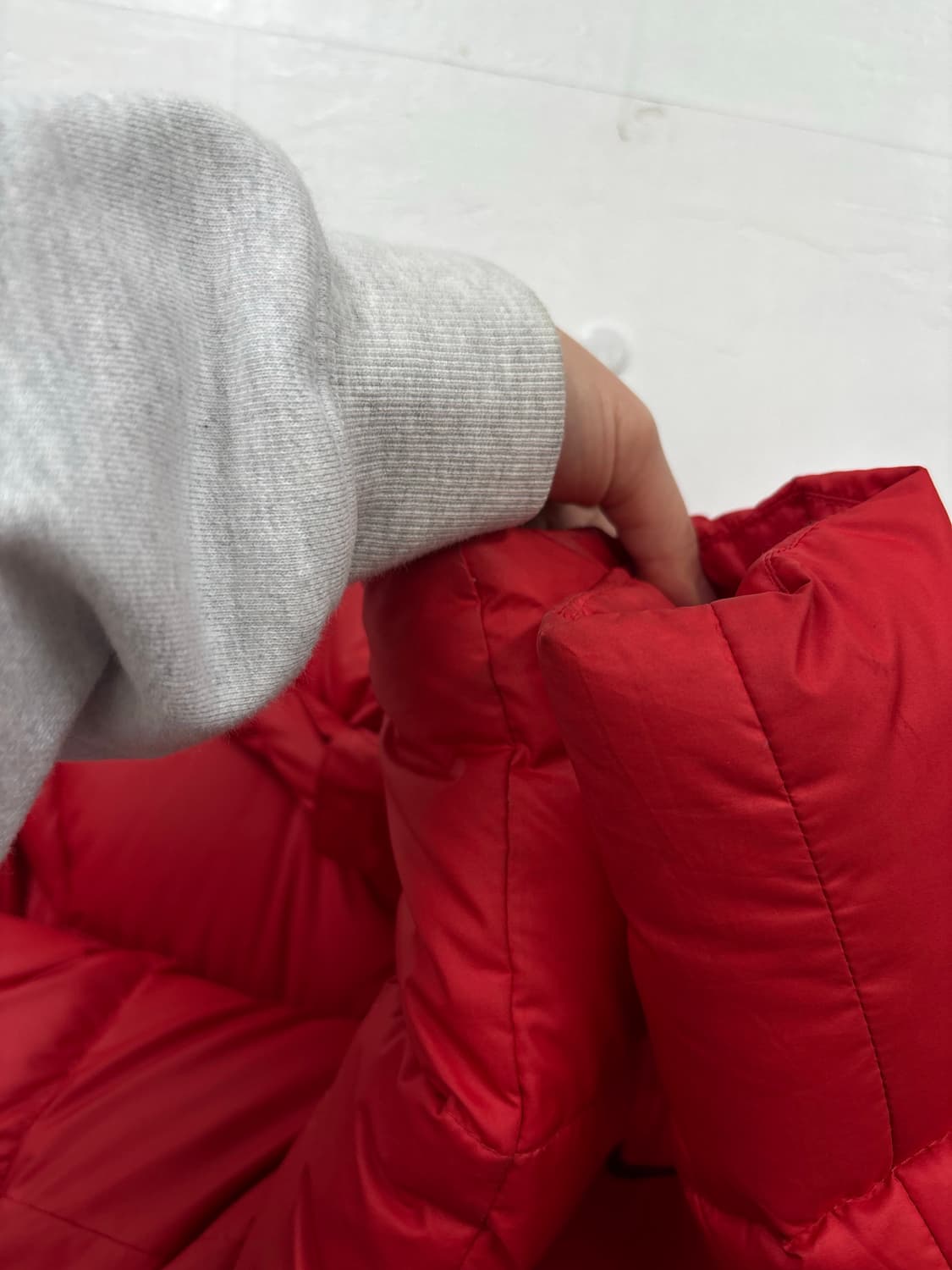 나이키 우먼 후드탈착 다운패딩 상품이미지4