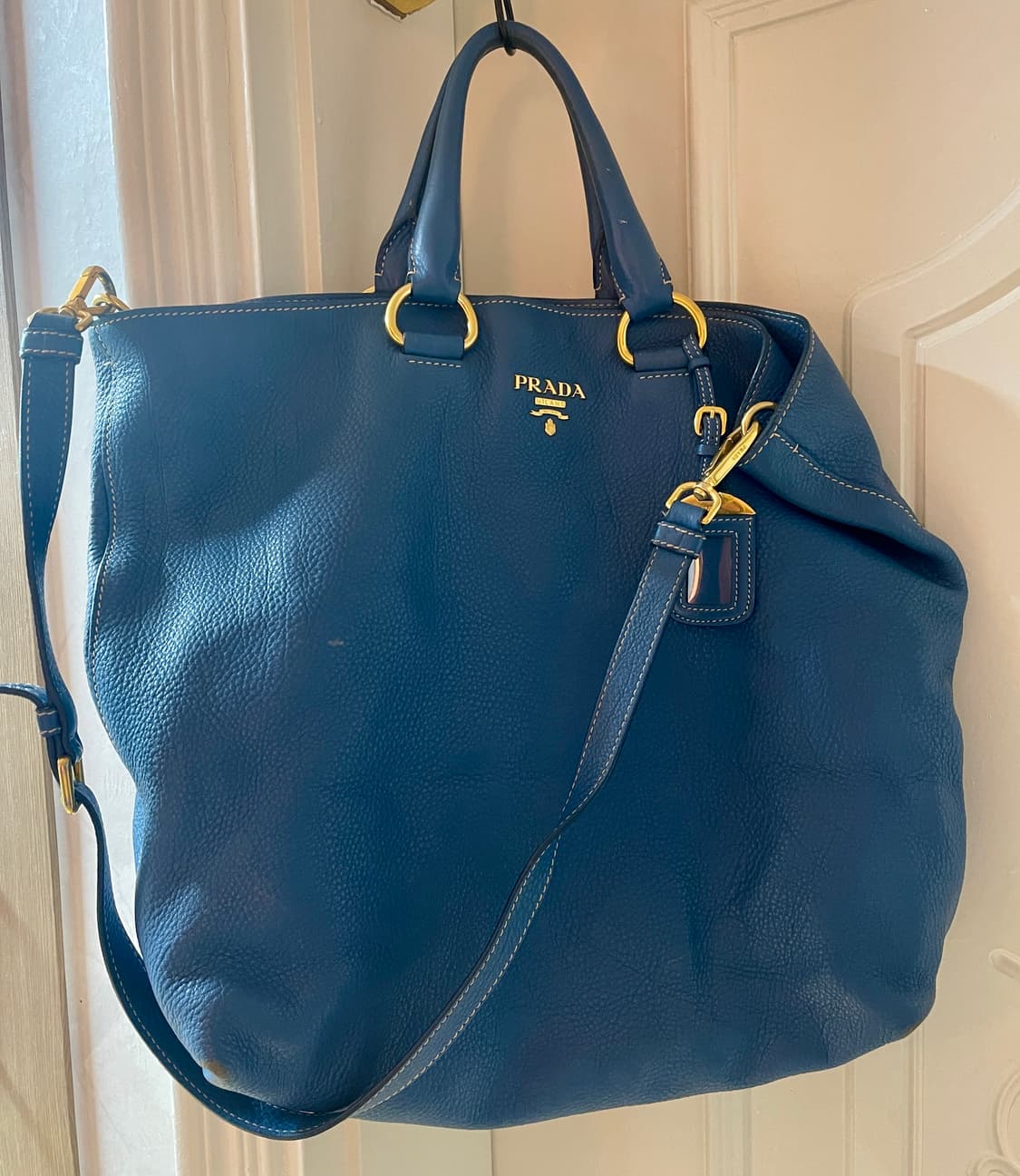 프라다 비텔로 다이노(Prada Vitello Daino) 투웨이백 상품이미지1