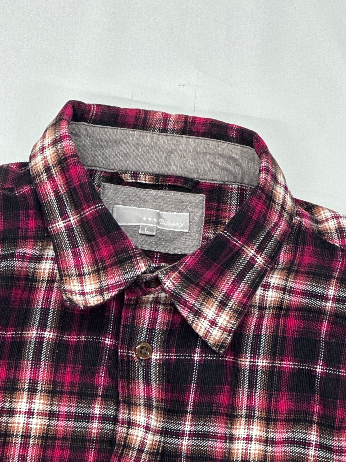 보헤미안 펑크 시티보이 체크 셔츠 일본빈티지 락시크  상품이미지6