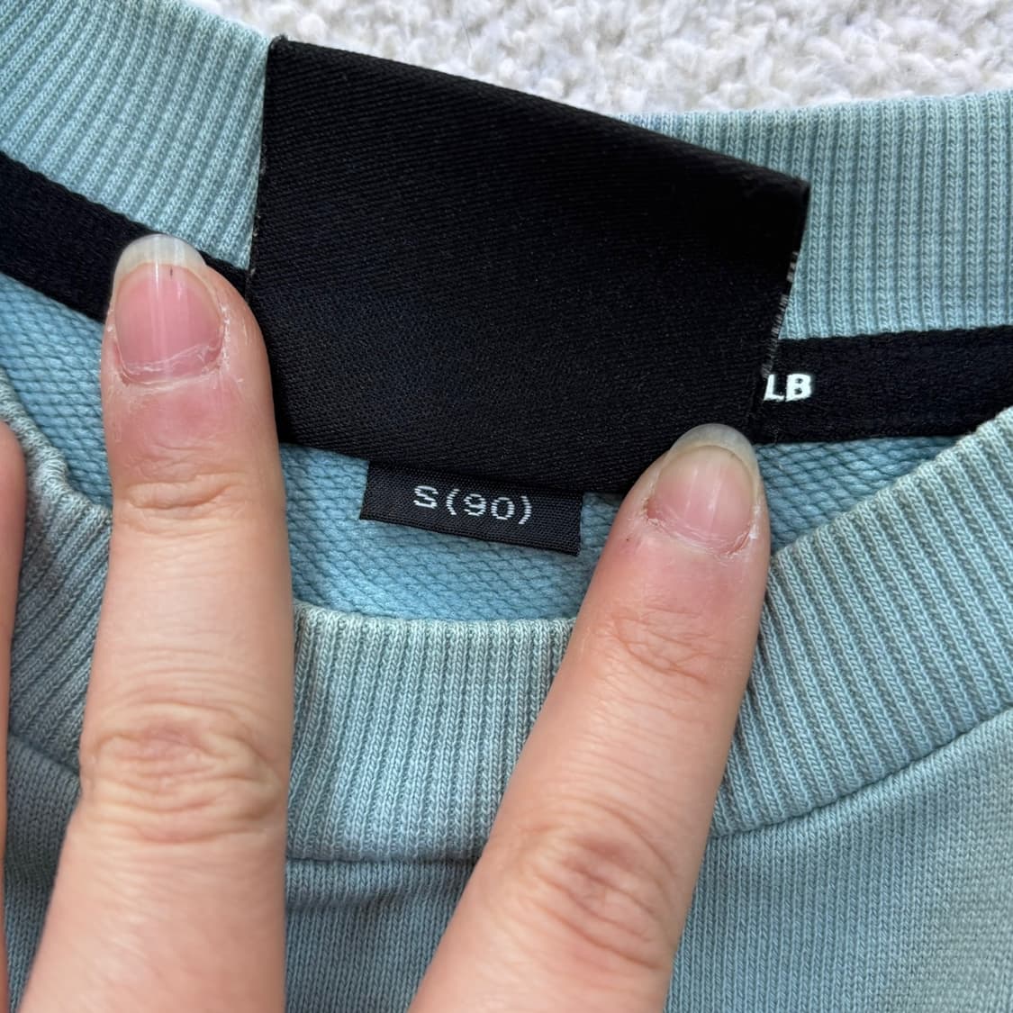 S MLB 빅로고 맨투맨 티셔츠 0323E 상품이미지4