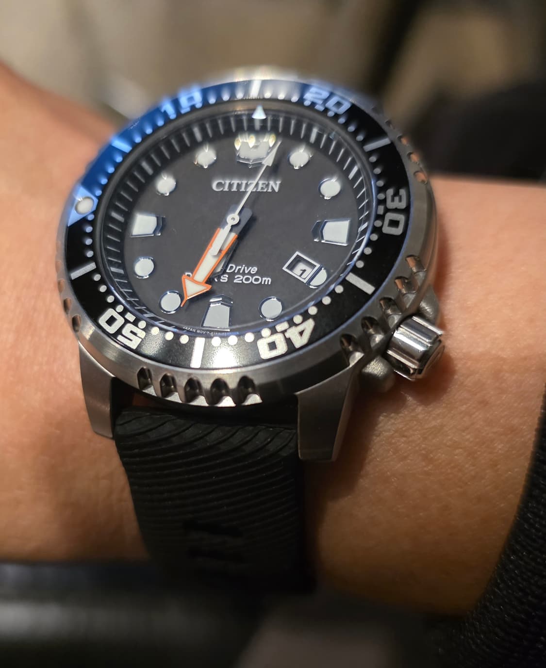 시티즌(CITIZEN) 프로마스터 다이버 태양광 에코 드라이브 시계 (풀 상품이미지8