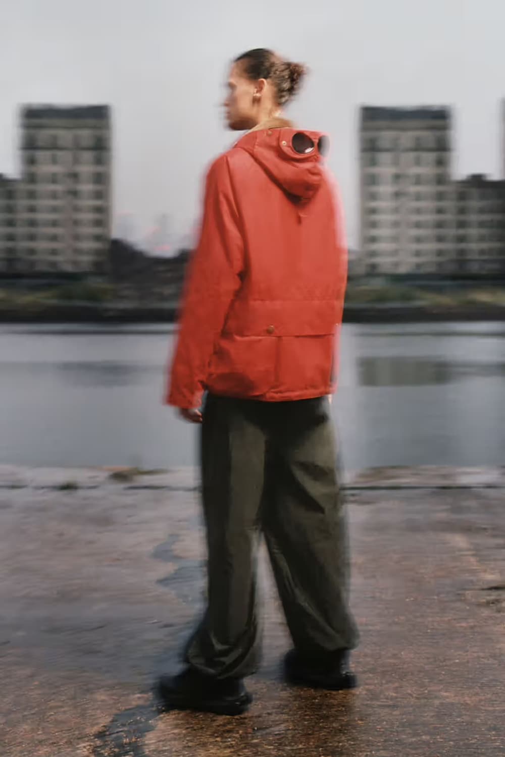 Cp컴퍼니 바버 콜라보 자켓 레드 상품이미지3